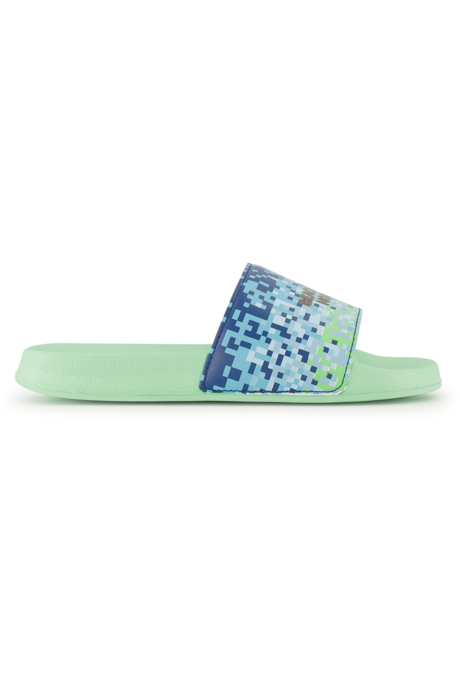 Image of BEACH MOUNTAIN Mine Sweeper Kinder Slipper Grün, , Größe: 28