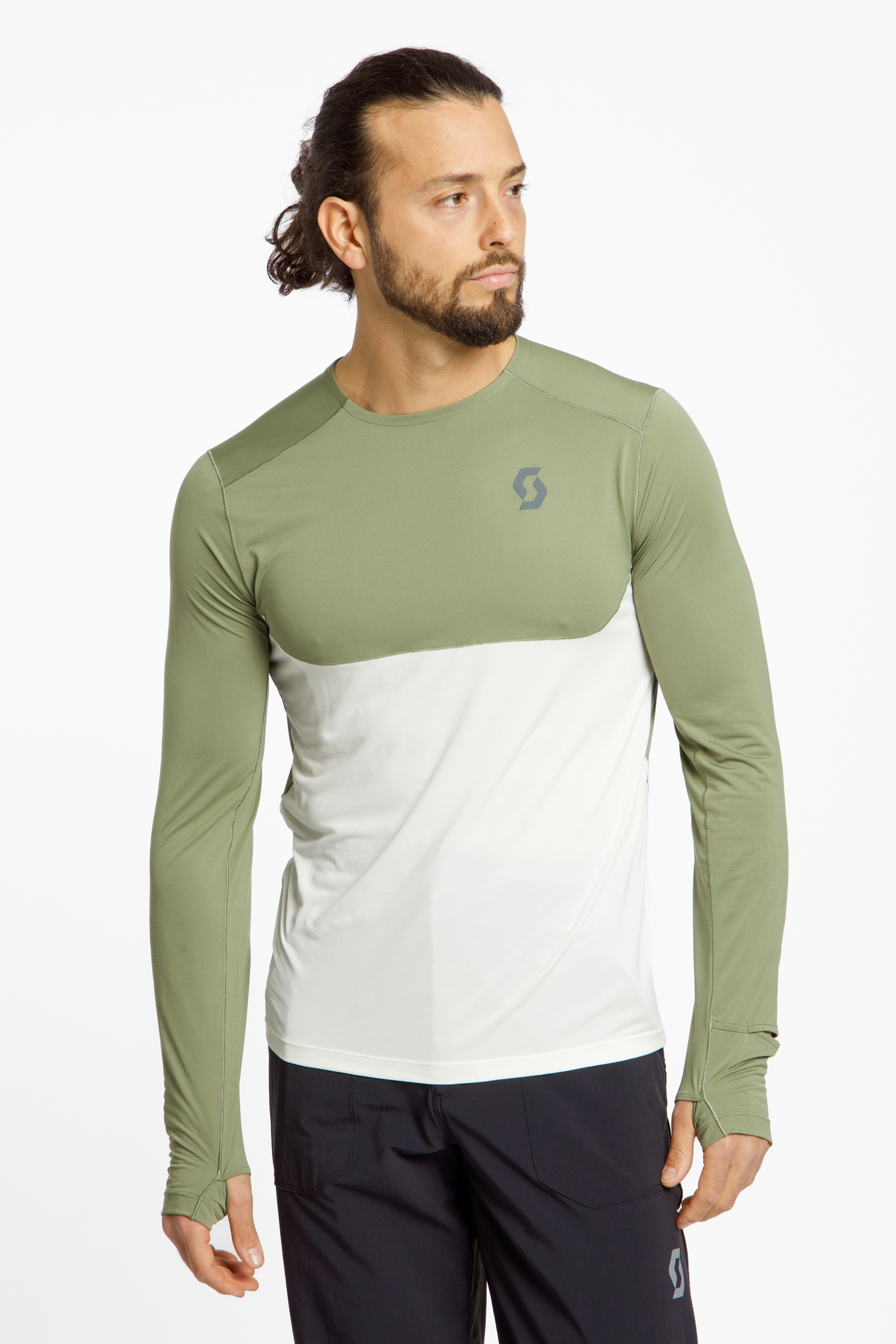 Image of SCOTT Endurance Tech LS Herren Biketrikot Grün, Herren, Größe: S