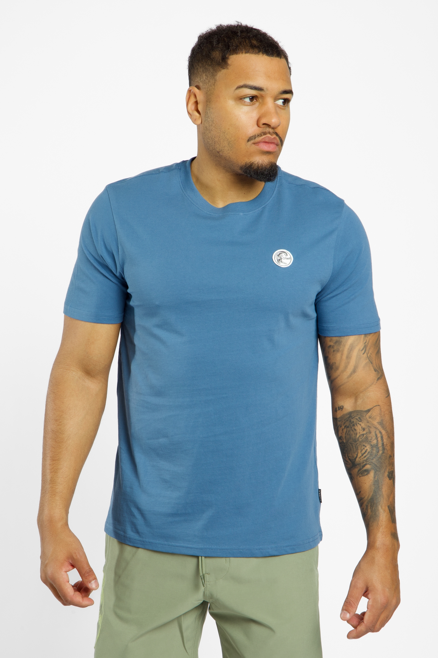 Image of O'NEILL O'Riginals Badge Herren T-Shirt Blau, Herren, Größe: XXL