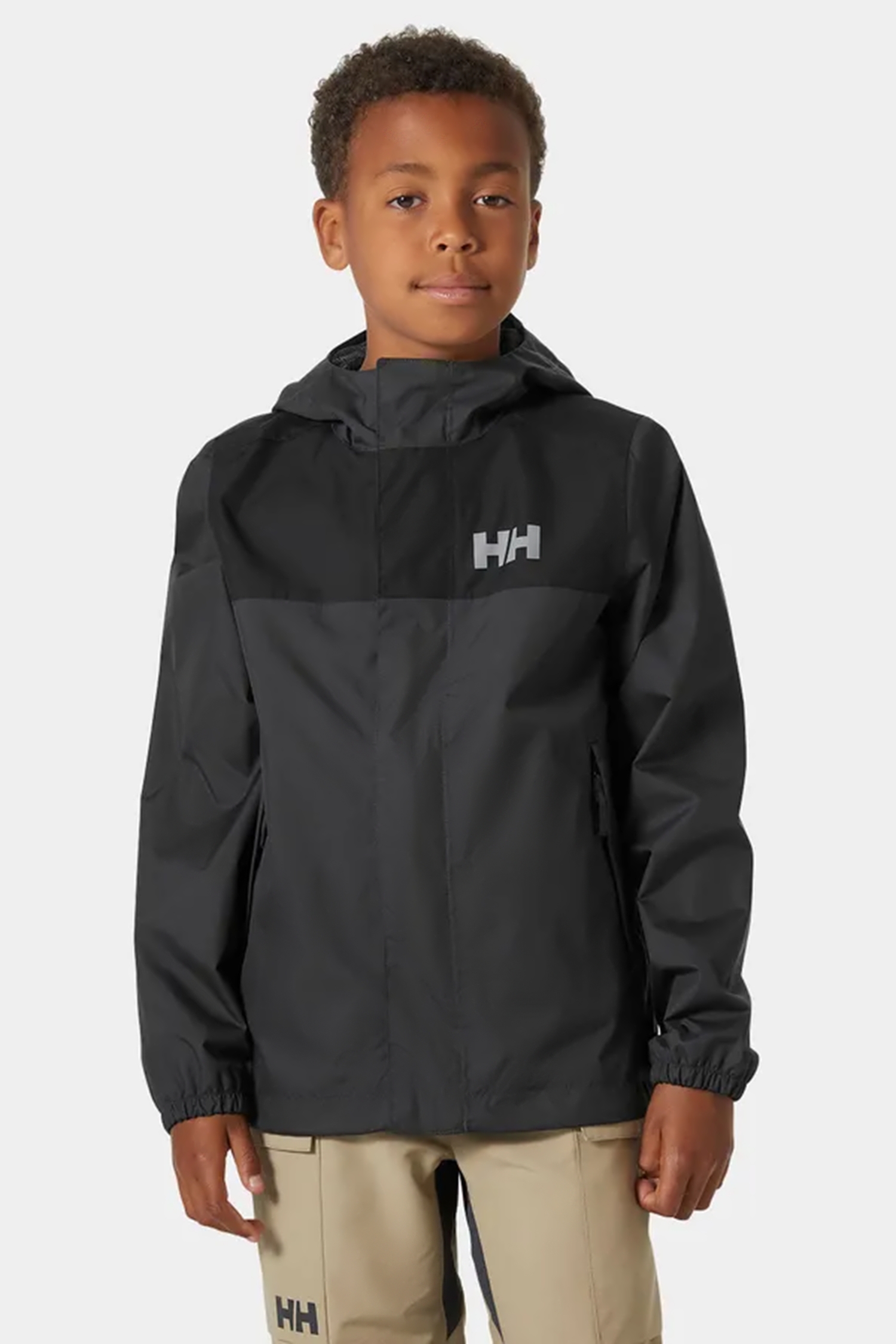 Image of Helly Hansen Vancouver Kinder Regenjacke Grau, , Größe: 140