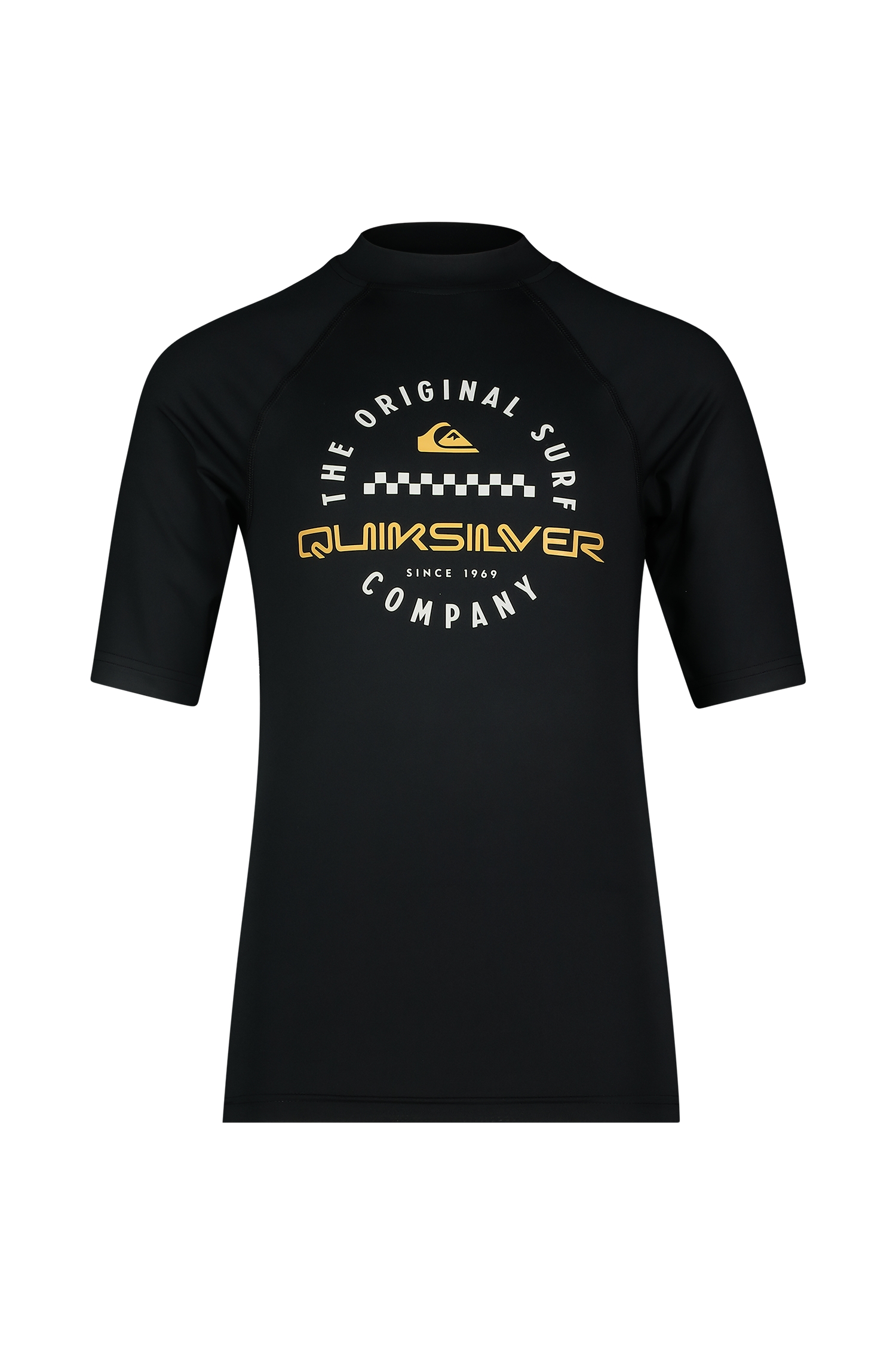 Image of Quiksilver Post It 50+ Jungen Lycra Shirt Schwarz, , Größe: 128