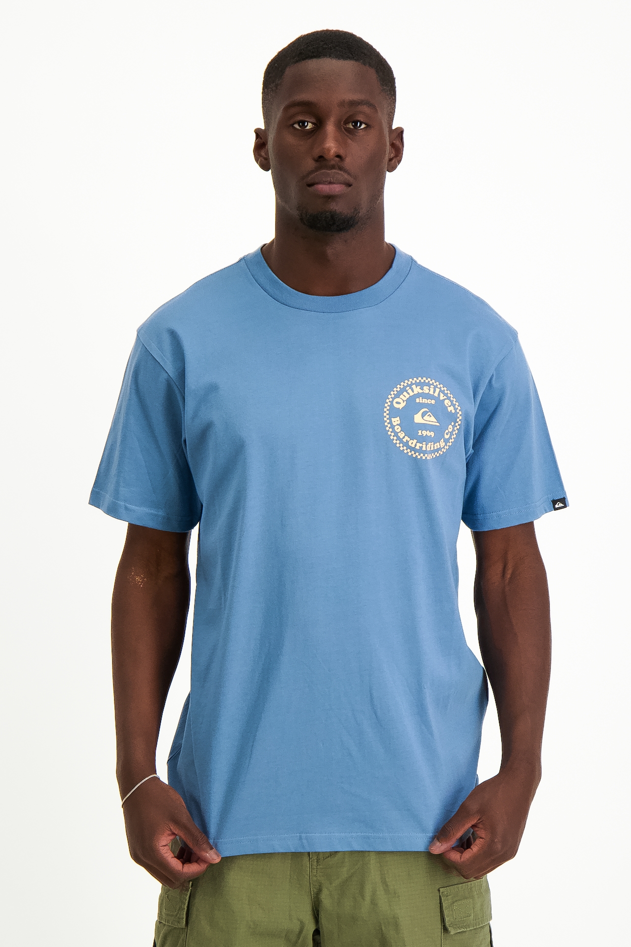Image of Quiksilver DNA Herren T-Shirt Blau, Herren, Größe: L