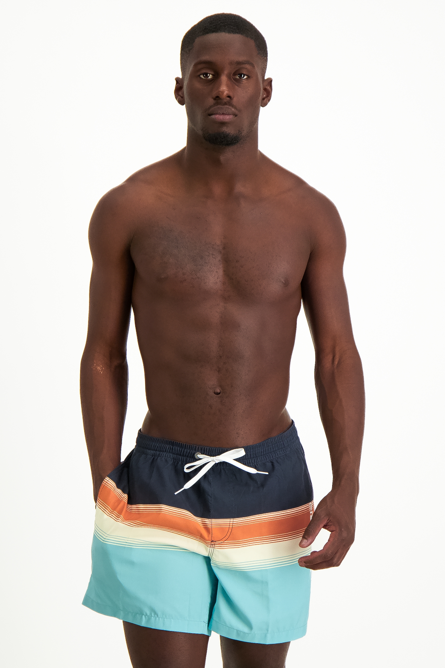 Image of Quiksilver Gradient Sky Volley Herren Badeshort Blau, Herren, Größe: XXL