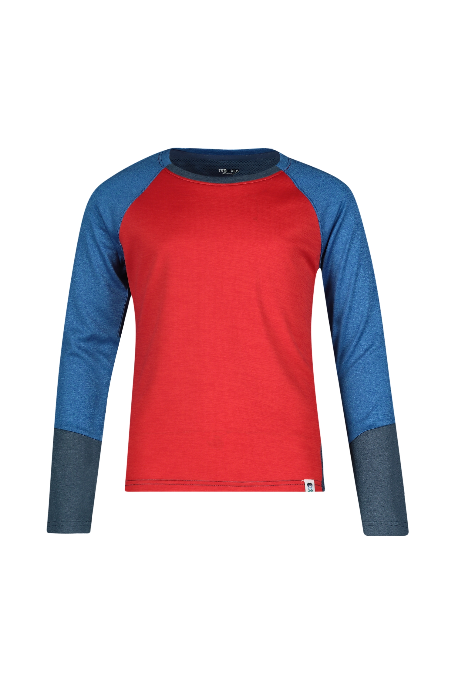 Image of Trollkids Seiland Kinder Longsleeve Blau, , Größe: 152
