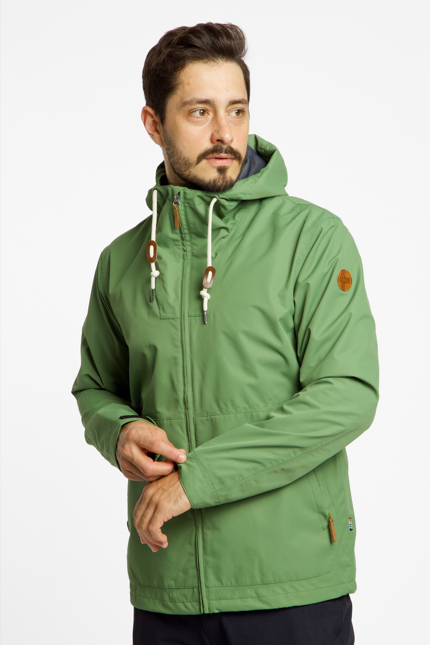 Image of RUKKA Nilo Herren Regenjacke Grün, Herren, Größe: M