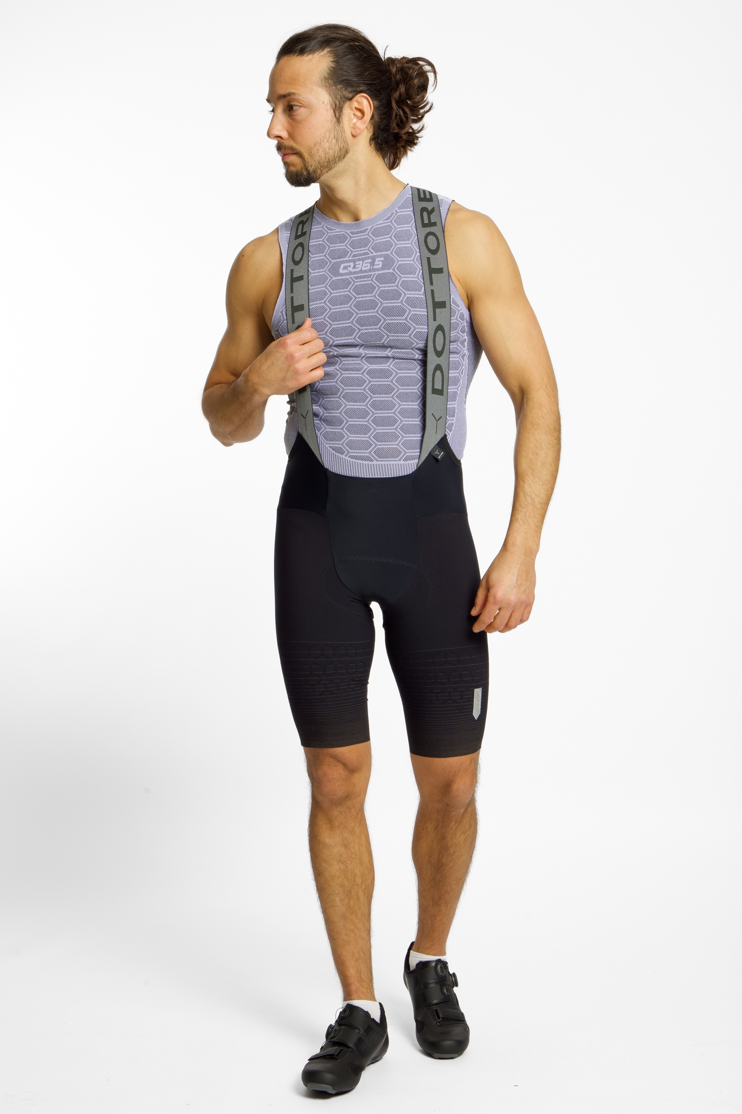 Image of Q36.5 Dottore PRO Team Herren Bib Tight Schwarz, Herren, Größe: M