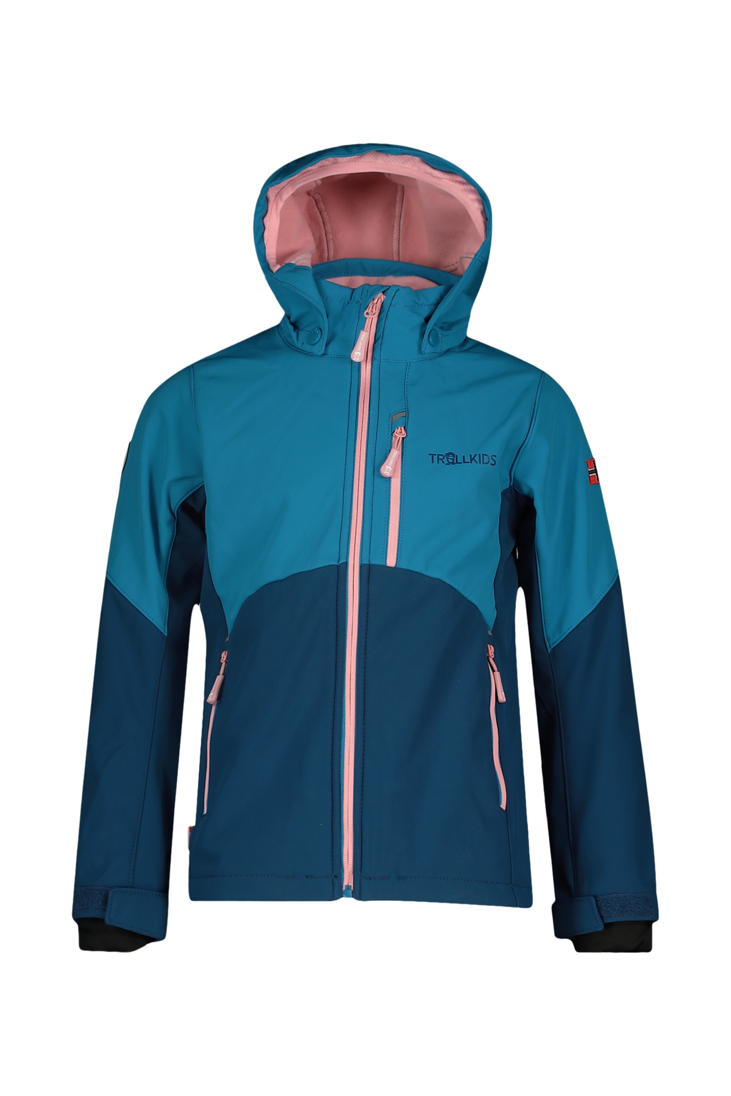 Image of Trollkids Balestrand Mädchen Softshelljacke Blau, , Größe: 116