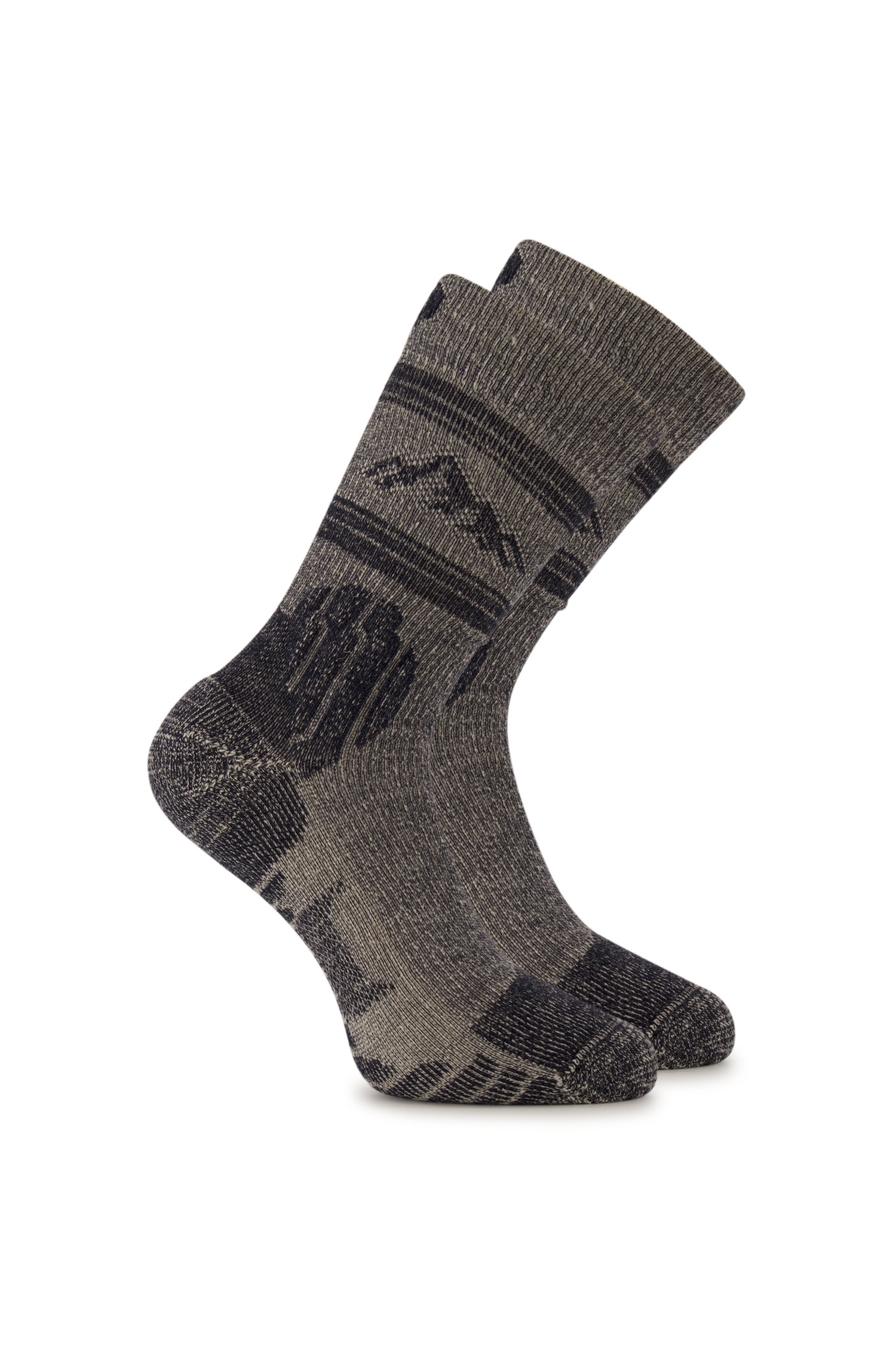 46 NORD 2-Pack Premium 35-42 Damen Wandersocken Blau, Damen, Größe: II