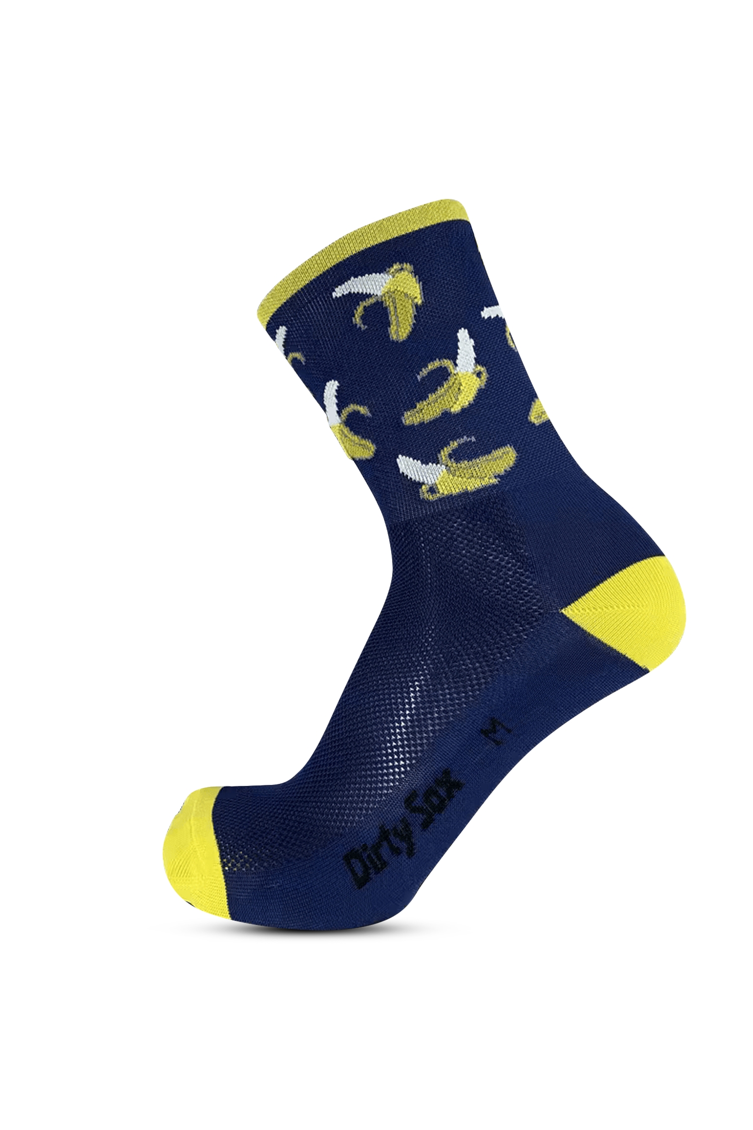 DirtySox Allround Elite Banana 35-47 Bikesocken Blau, Herren, Größe: II