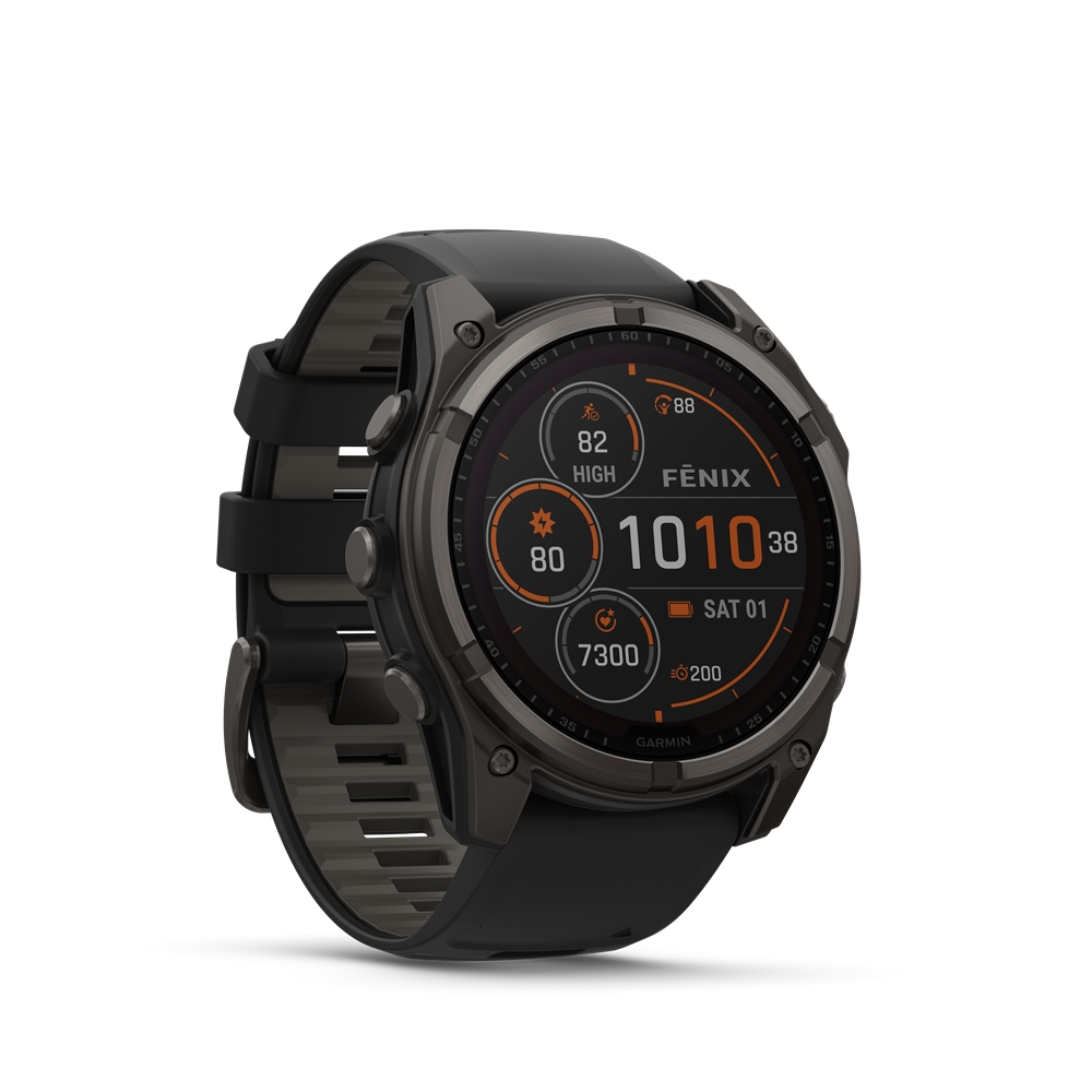 Image of GARMIN fenix® 8 51 mm Solar Sapphire Sportuhr Grau, Herren, Größe: 0