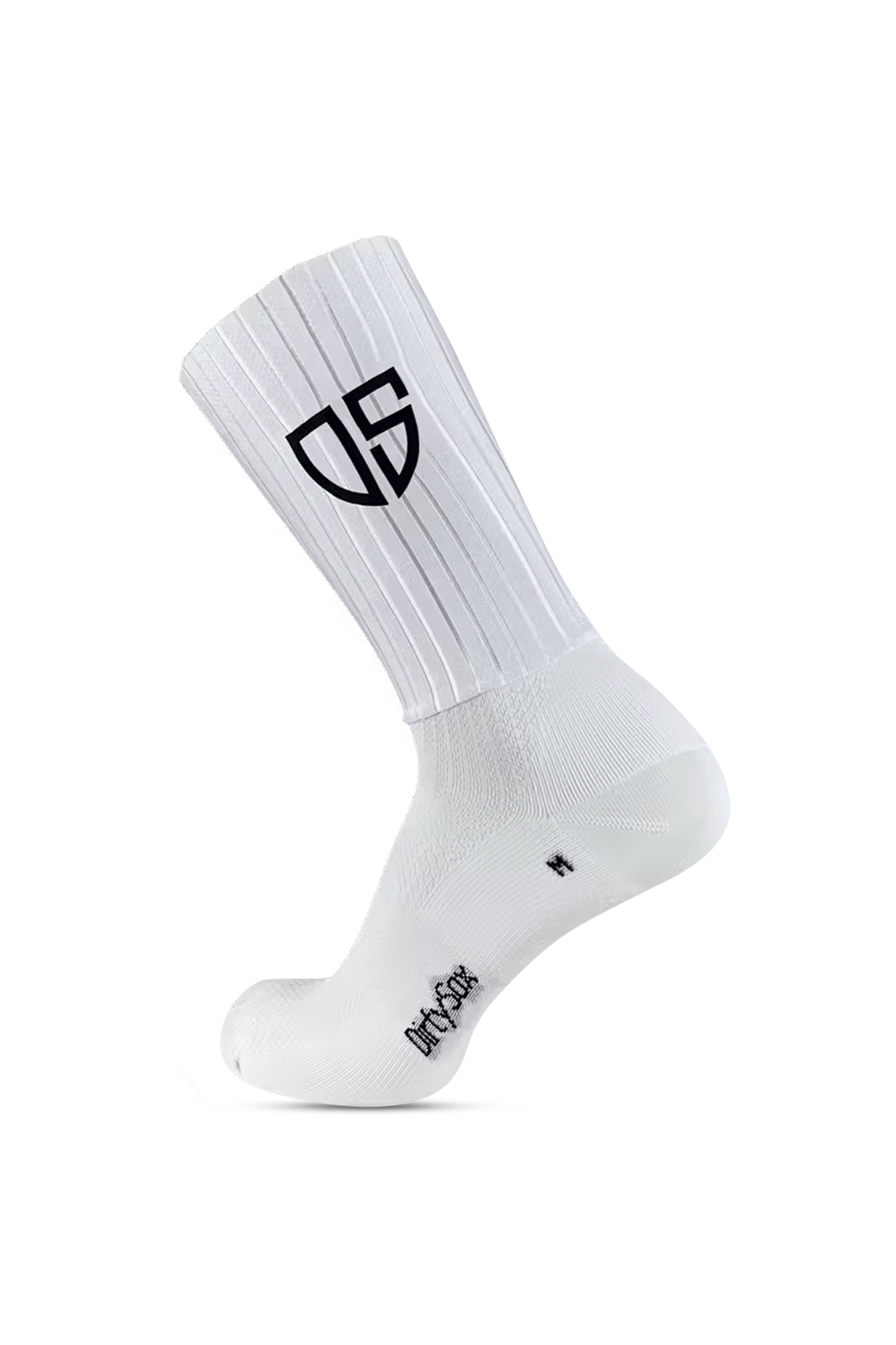 DirtySox Aero Pro v1.1 35-47 Bikesocken Weiss, Herren, Größe: III