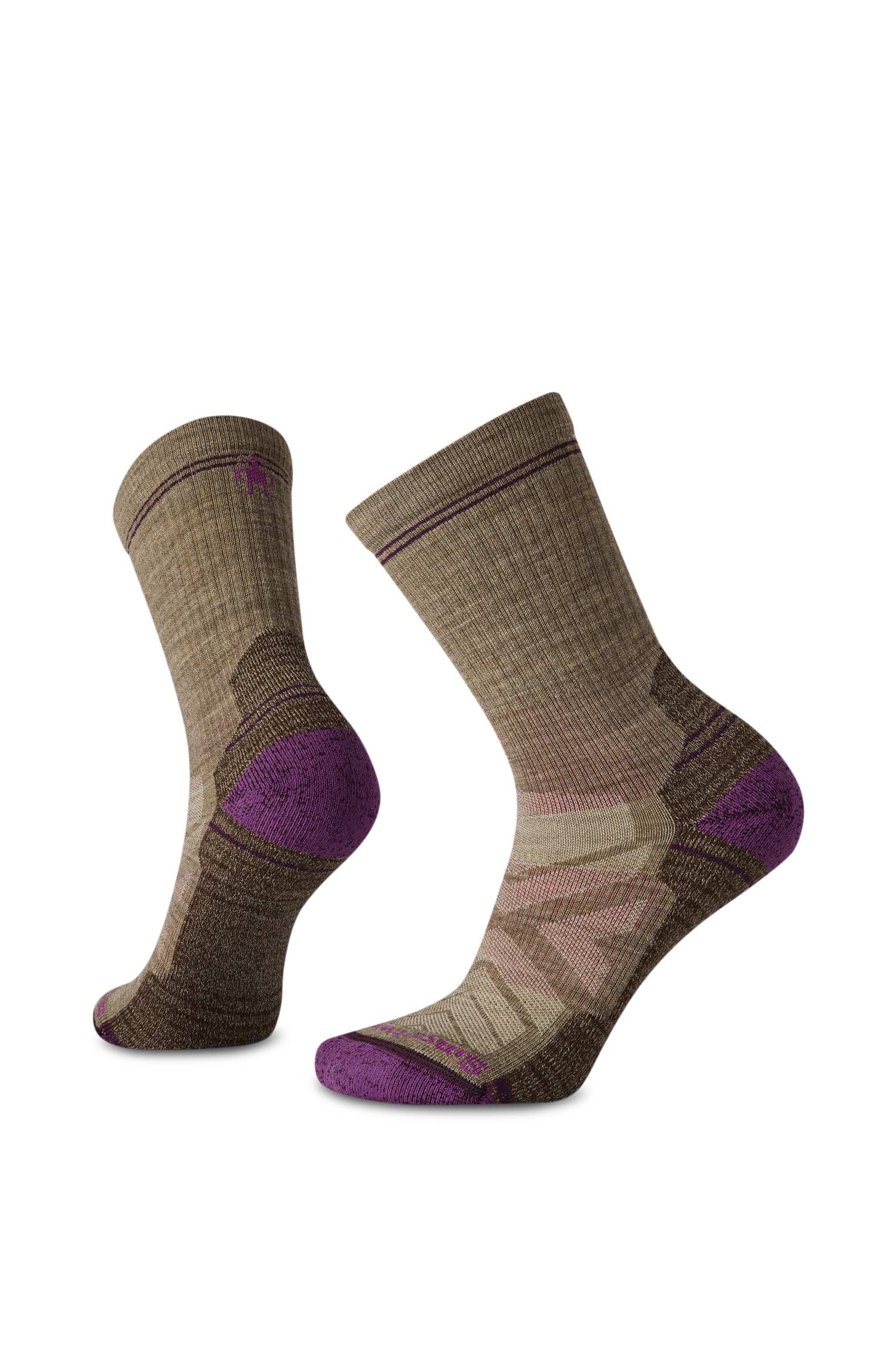Smartwool Hike Light Cushion Crew 34-41 Damen Wandersocken Braun, Damen, Größe: I