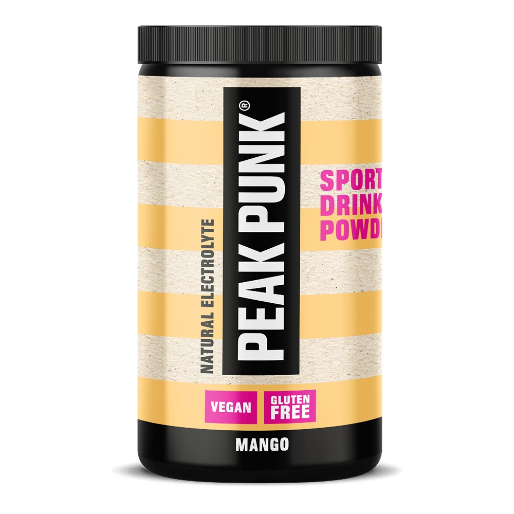 Image of Peak Punk Natural Electrolyte Mango 600 g Getränkepulver Schwarz, Herren, Größe: 0