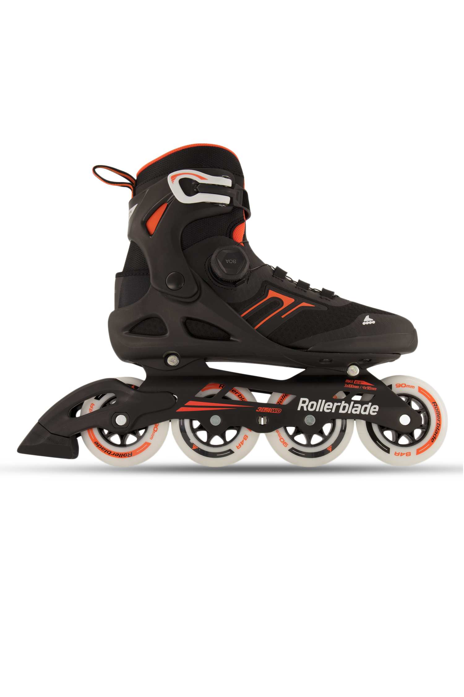 Image of Rollerblade Macroblade 90 BOA® Herren Inlineskates Schwarz, Herren, Größe: 27