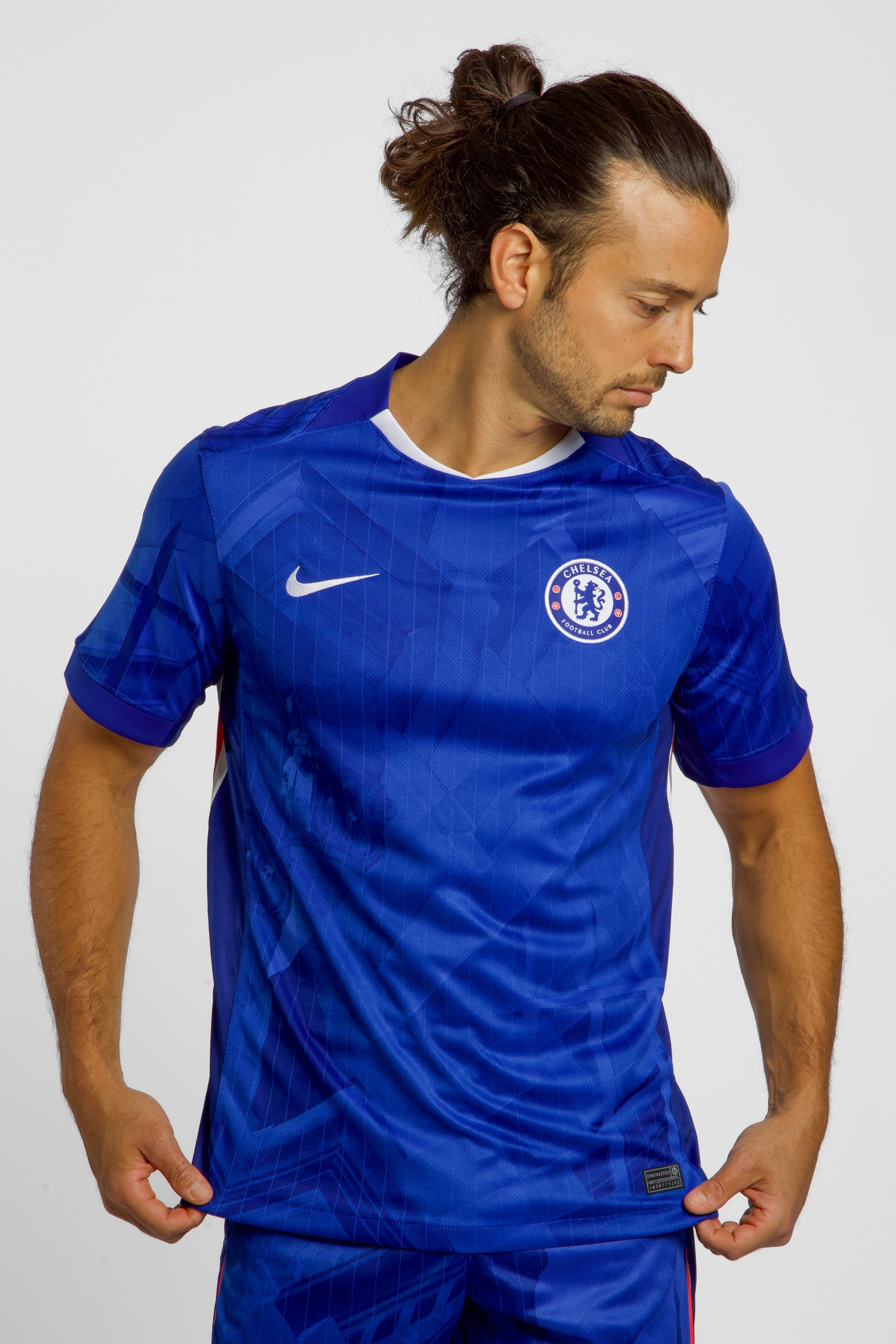 Image of Nike FC Chelsea Home Replica Herren Fussballtrikot 25/26 Blau, Herren, Größe: L