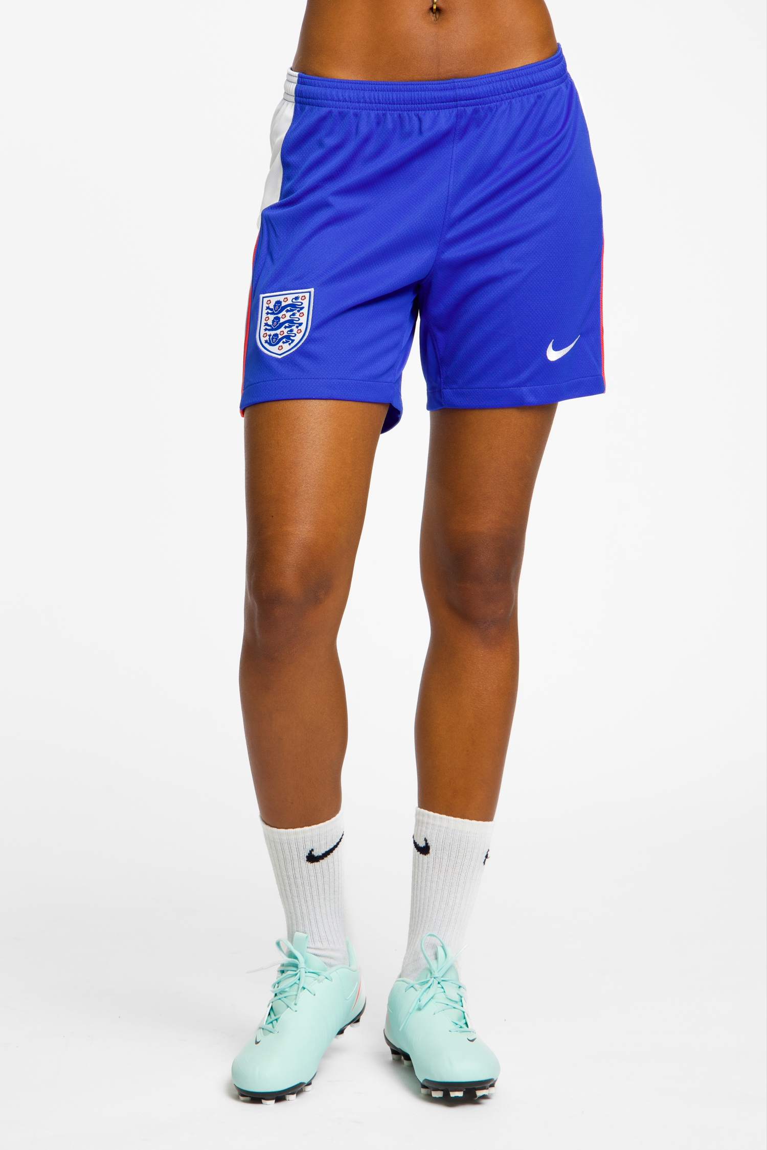Nike England Home Replica Damen Short Frauen EM 2025 Blau, Damen, Größe: XS