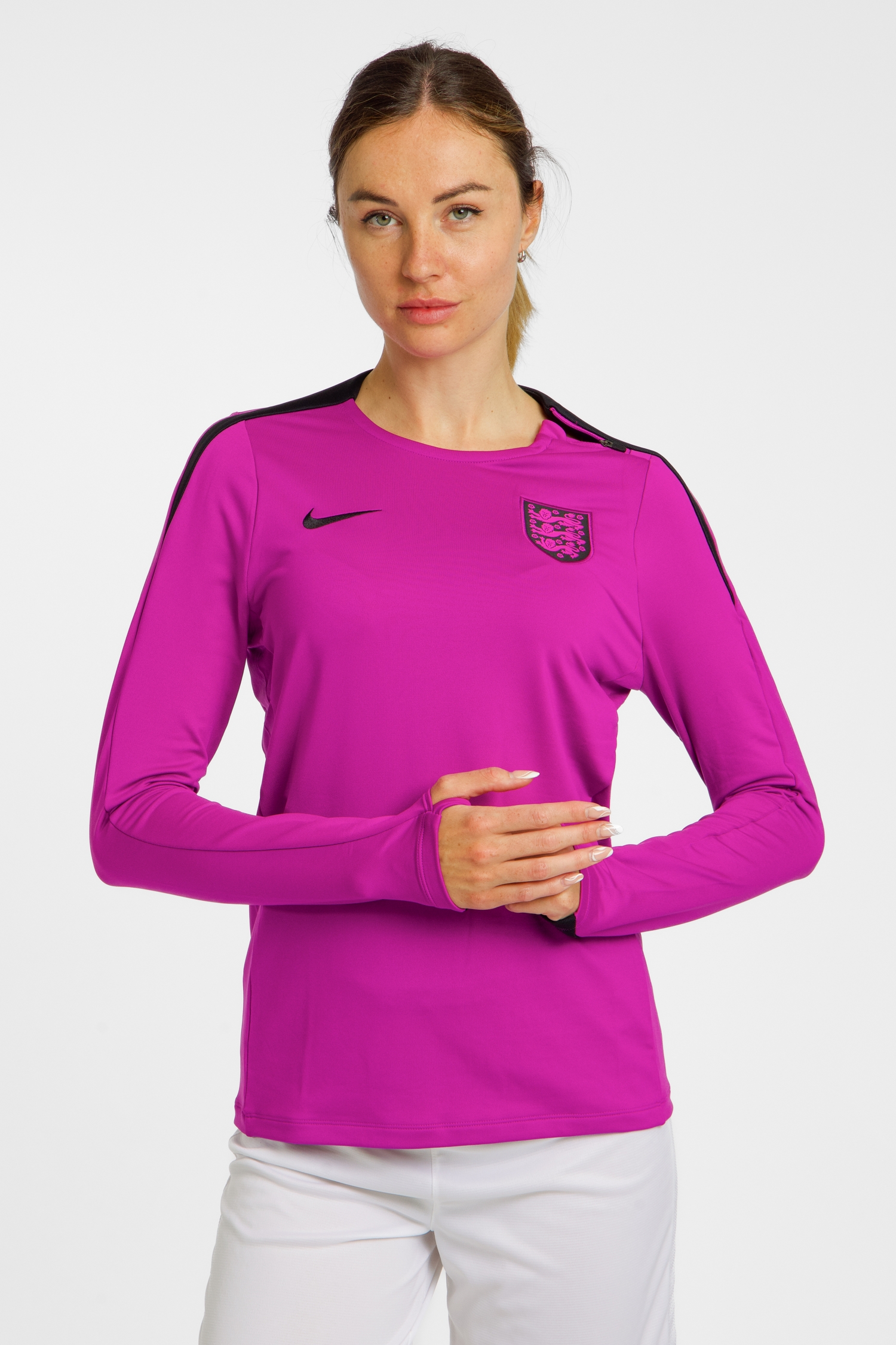 Nike England Dri-FIT Strike Damen Longsleeve Lila, Damen, Größe: XL