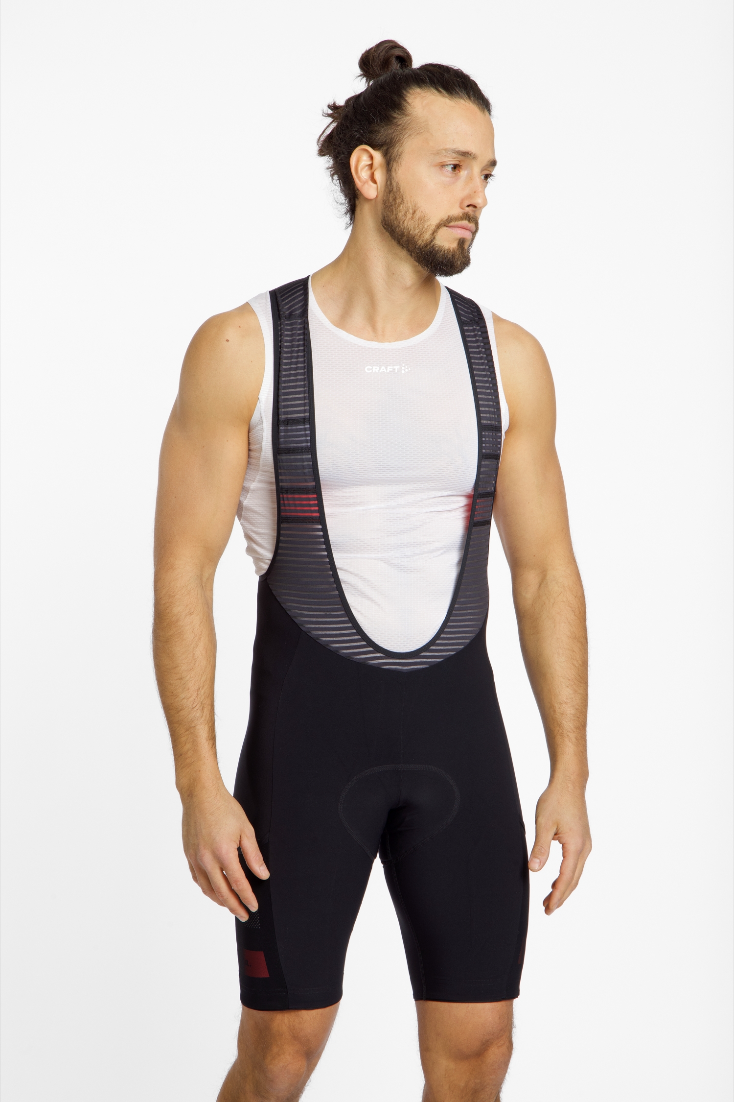 Image of Rapha Brevet Lightweight Cargo Herren Bib Tight Schwarz, Herren, Größe: S