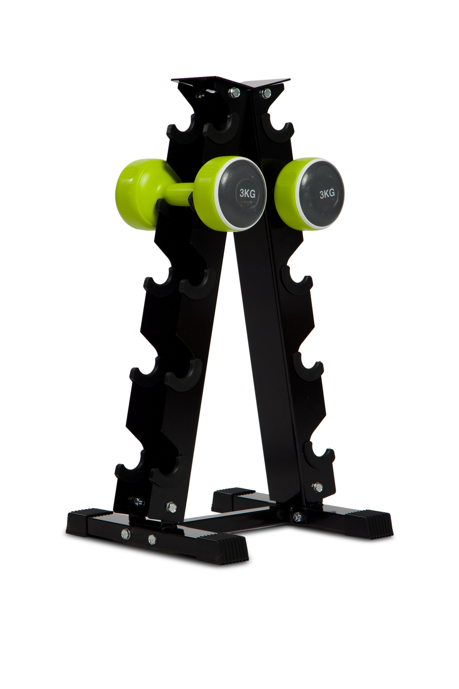 Image of POWERZONE Dumbbell Hantelständer Schwarz, Herren, Größe: ONE SIZE