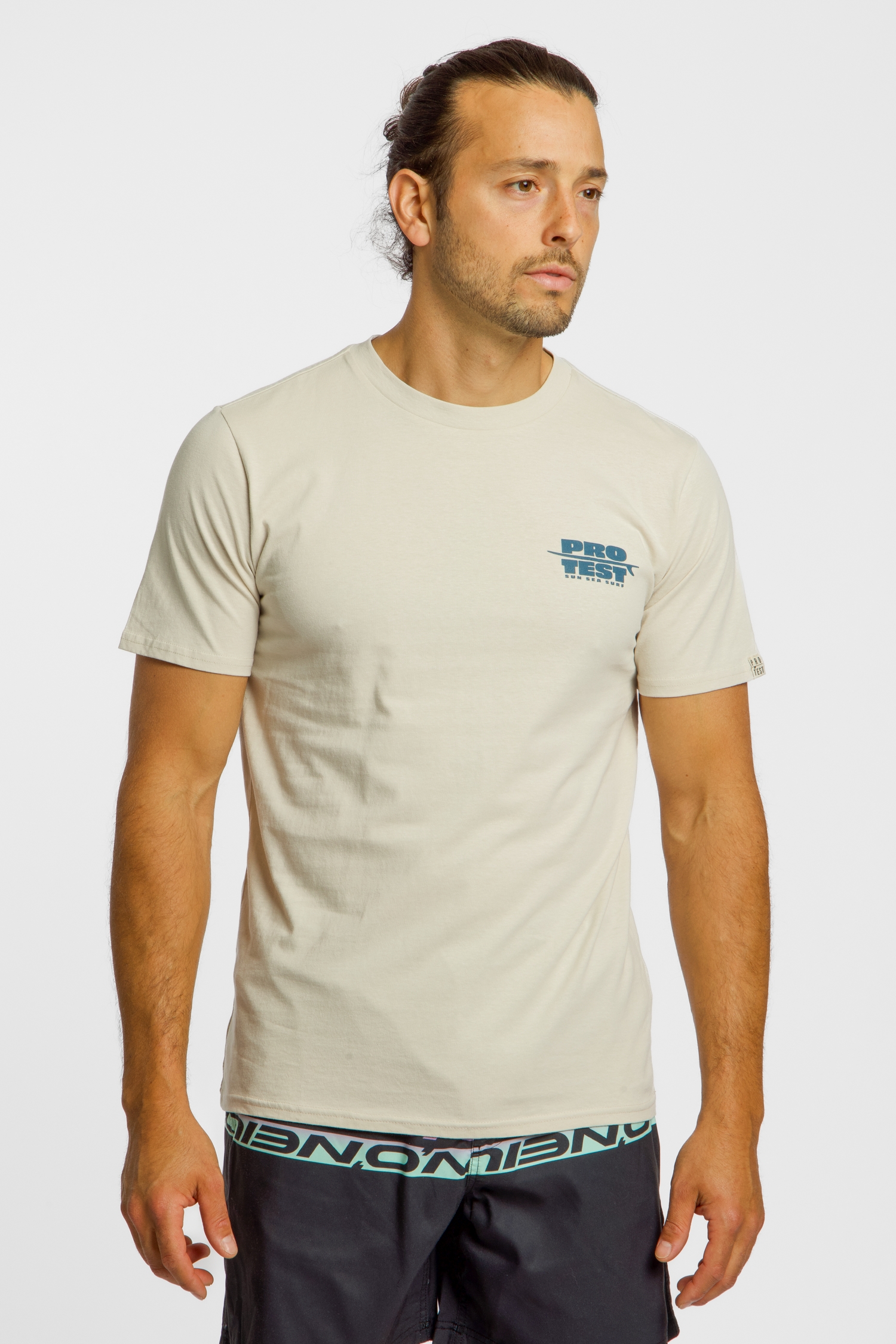 Image of PROTEST PRTBaio Herren T-Shirt Weiss, Herren, Größe: XL