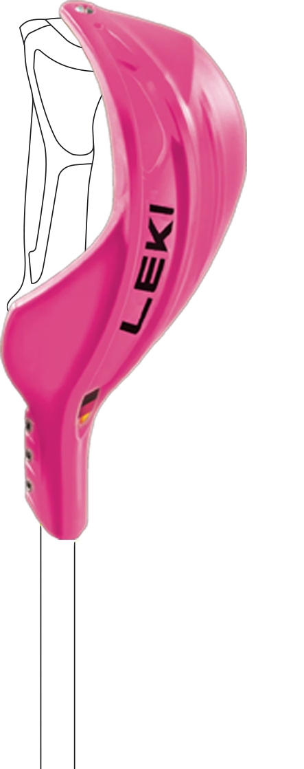 Image of LEKI Gate Guard Closed Worldcup Schlagschutzbügel Pink, Herren, Größe: ONE SIZE