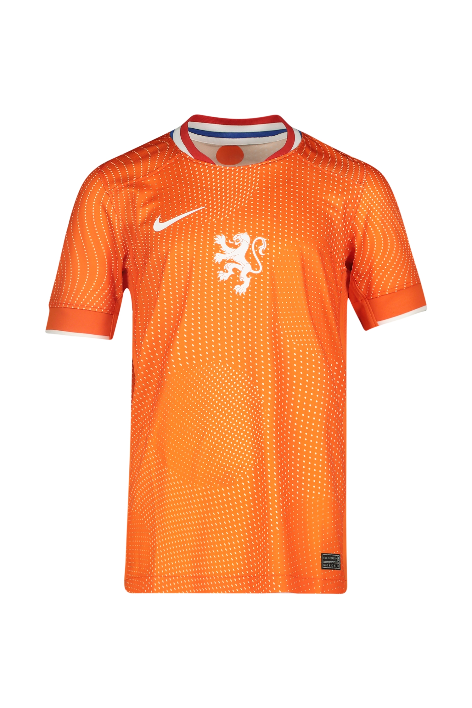 Image of Nike Holland Home Replica Kinder Fussballtrikot Frauen EM 2025 Orange, , Größe: 164