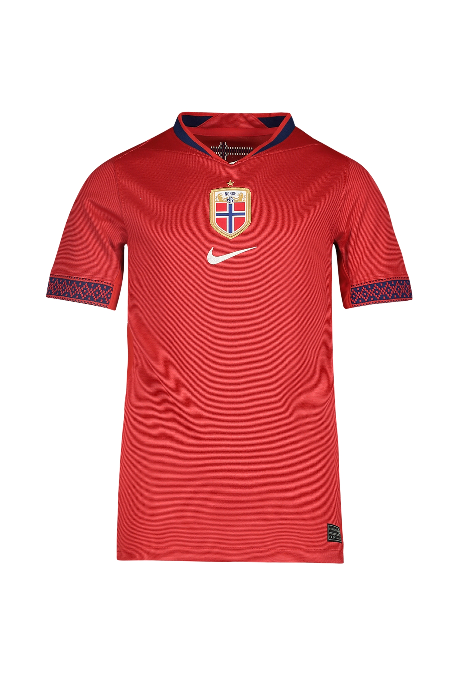 Image of Nike Norwegen Home Replica Kinder Fussballtrikot Frauen EM 2025 Rot, , Größe: 152