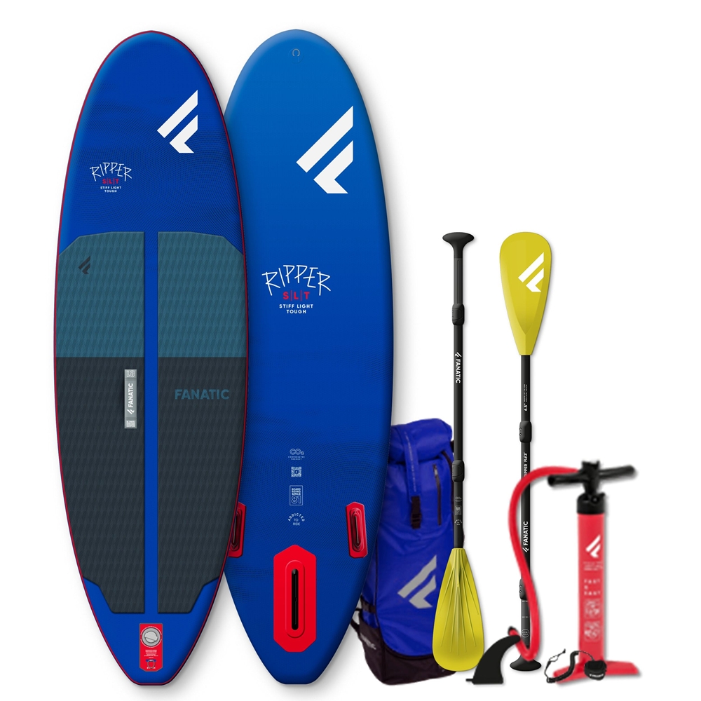 Image of Fanatic Ripper Air SLT 7.10 Kinder Stand Up Paddle (iSUP) Blau, , Größe: 7