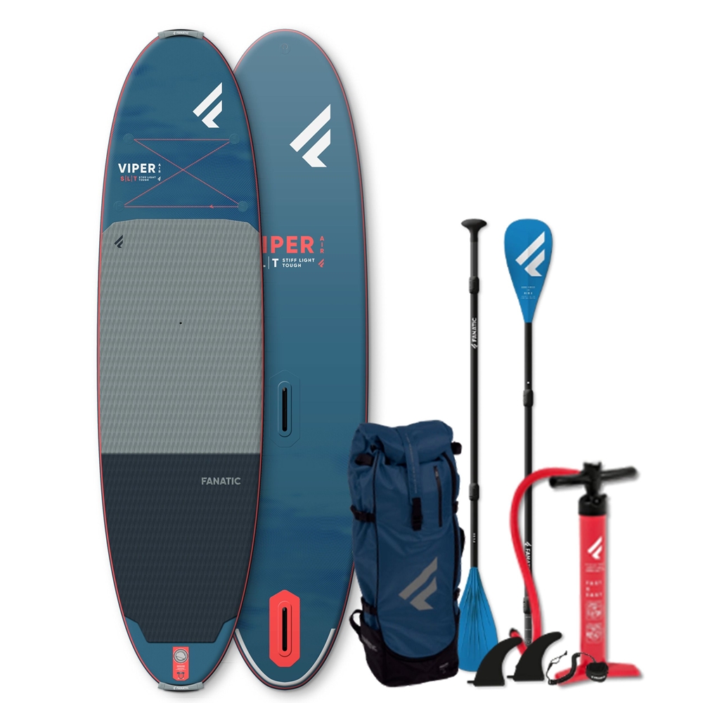 Image of Fanatic Viper Air SLT 11.0 Stand Up Paddle (iSUP) Blau, Herren, Größe: 11