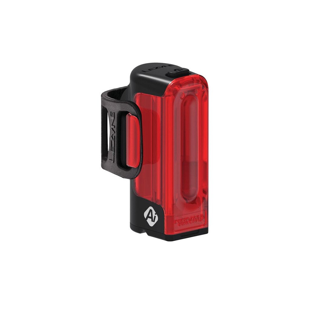 Image of Lezyne Strip Pro AI Alert 400+ Rear V2 Rücklicht Schwarz, Herren, Größe: ONE SIZE