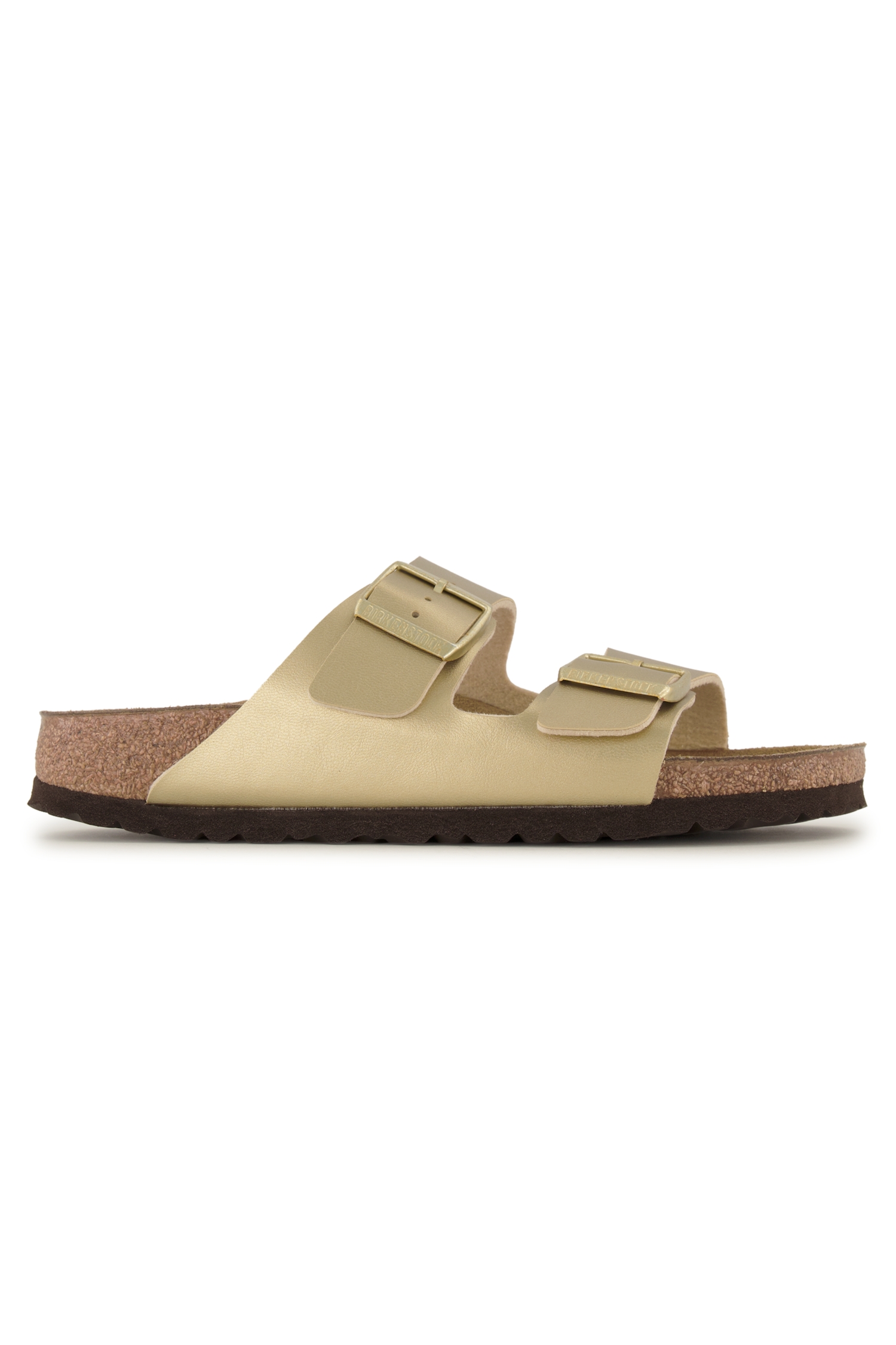 Birkenstock Arizona Birko-Flor® Narrow Fit Damen Slipper Gold, Damen, Größe: 35