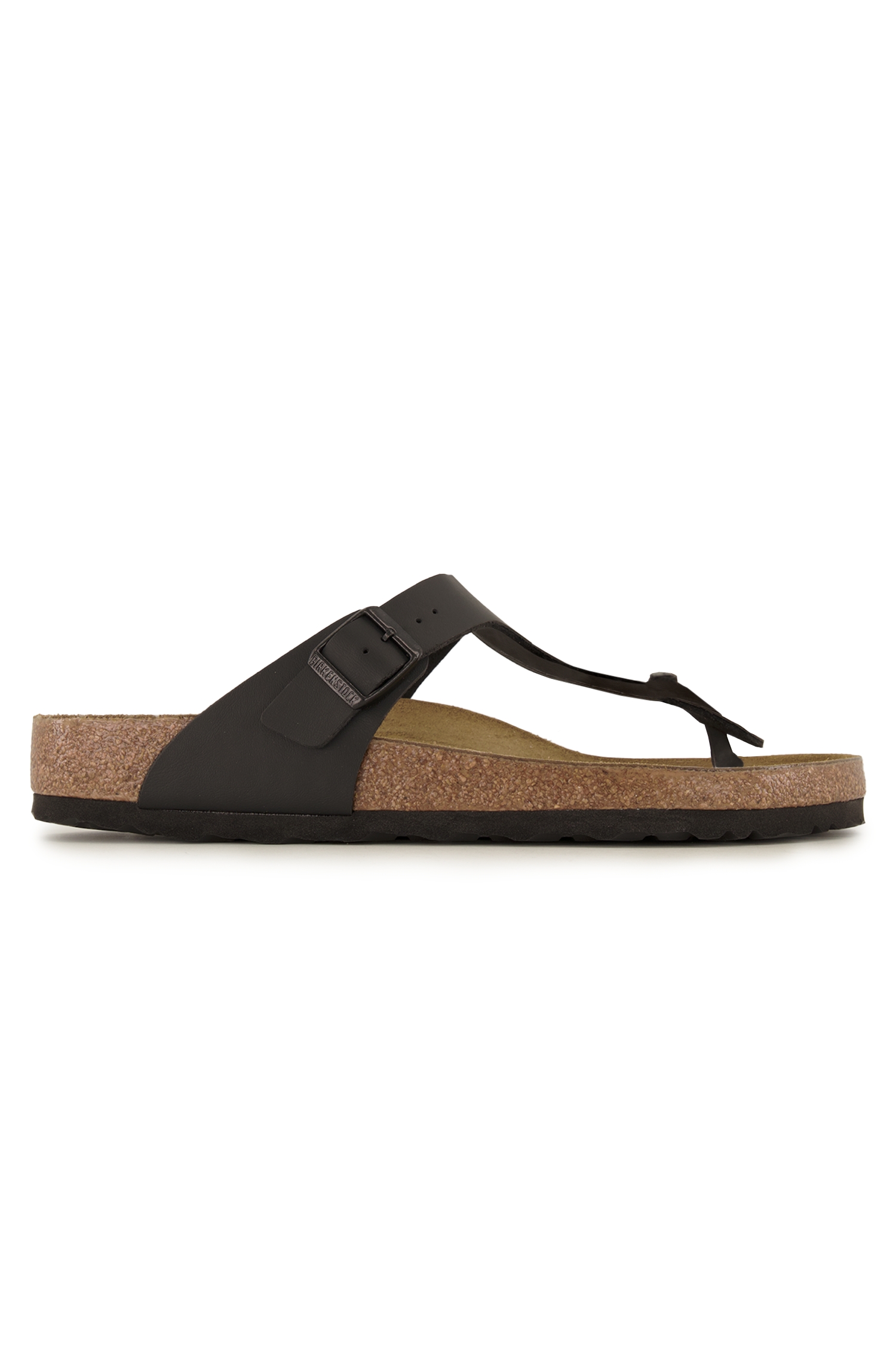 Image of Birkenstock Gizeh Birko-Flor® Regular Fit Herren Slipper Schwarz, Herren, Größe: 41