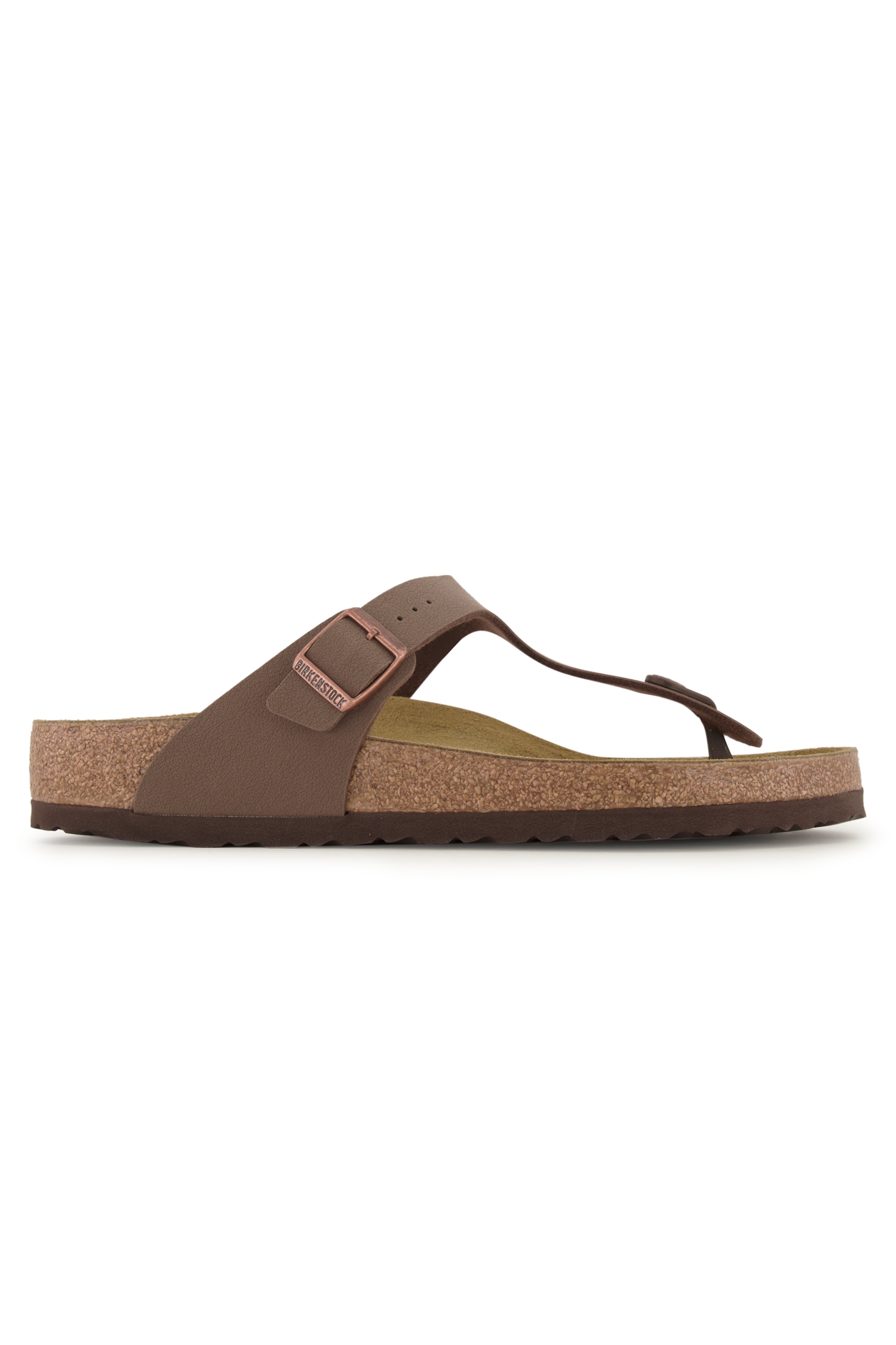 Image of Birkenstock Gizeh Birko-Flor® Nubuk Regular Fit Herren Slipper Braun, Herren, Größe: 41