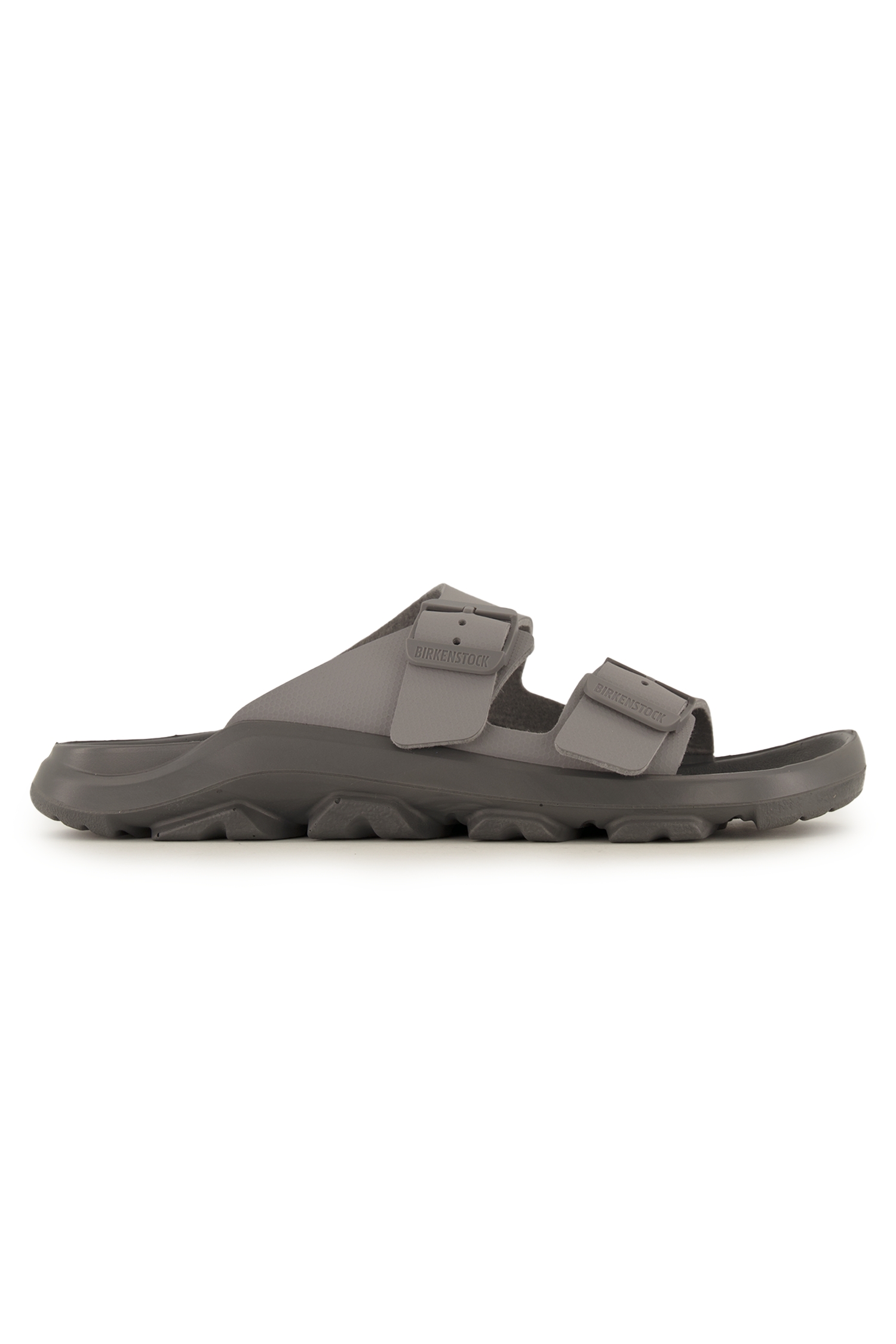 Birkenstock Mogami Terra Stealth Birko-Flor® Regular Fit Herren Slipper Grau, Herren, Größe: 41