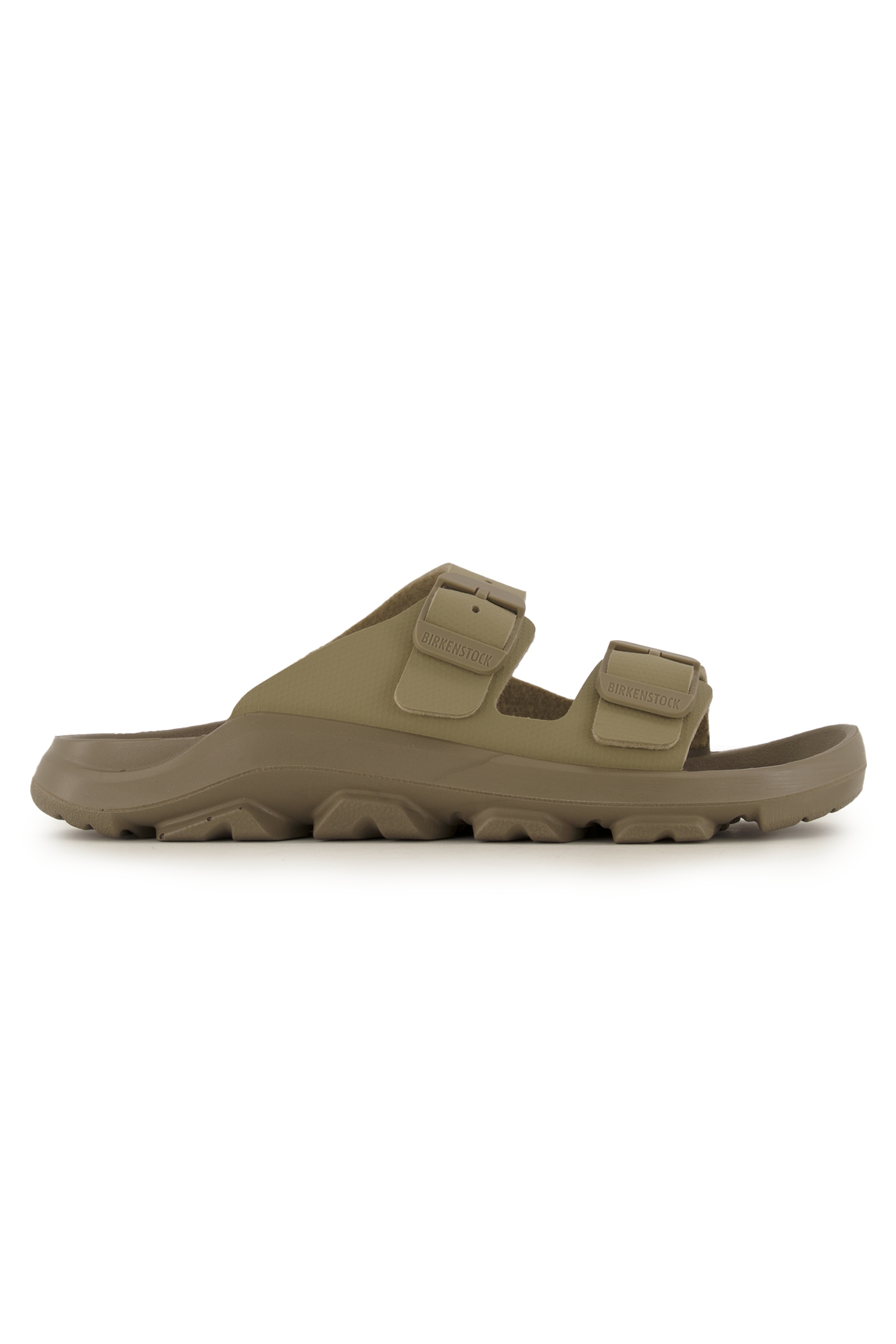 Birkenstock Mogami Terra Stealth Birko-Flor® Regular Fit Damen Slipper Beige, Damen, Größe: 39