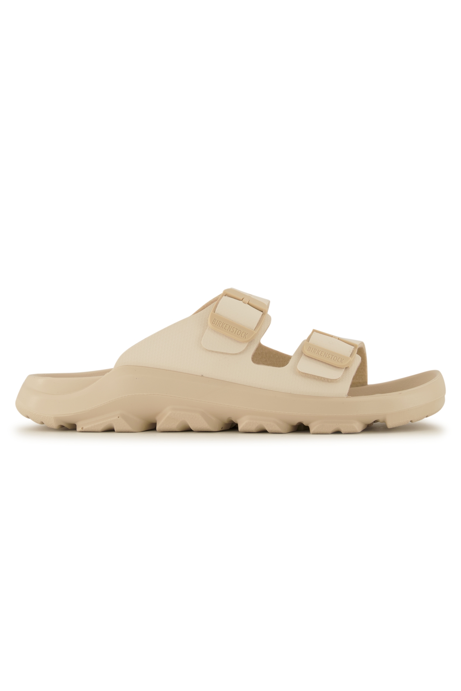 Birkenstock Mogami Terra Stealth Birko-Flor® Regular Fit Damen Slipper Beige, Damen, Größe: 40