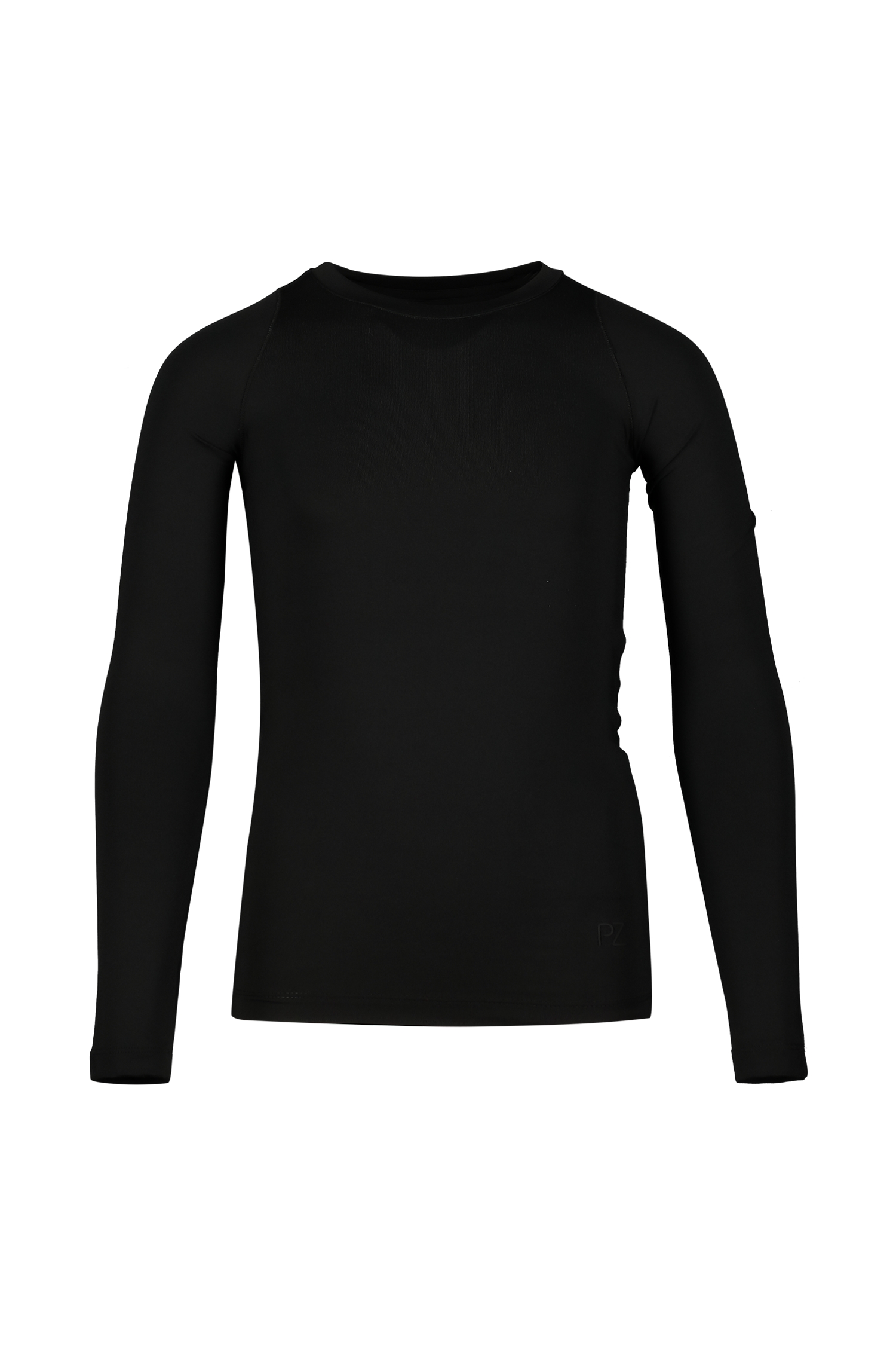 Image of POWERZONE Kinder Longsleeve Schwarz, , Größe: 128