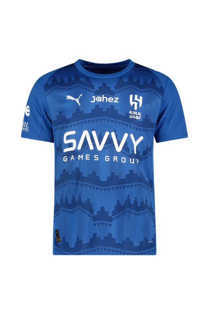 Image of PUMA Al-Hilal SFC Home Replica Herren Fussballtrikot 25/26 Blau, Herren, Größe: S