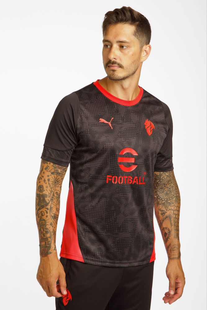 Image of PUMA AC Milan Training Herren T-Shirt 25/26 Rot, Herren, Größe: L