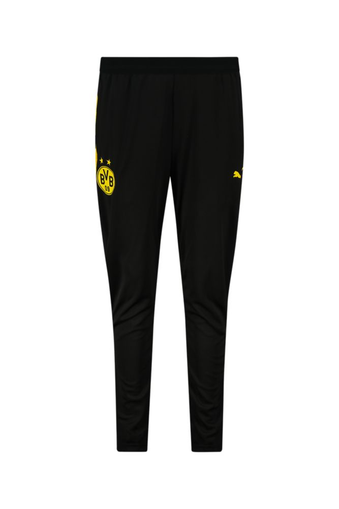 PUMA Borussia Dortmund Herren Trainerhose 25/26 Schwarz, Herren, Größe: S
