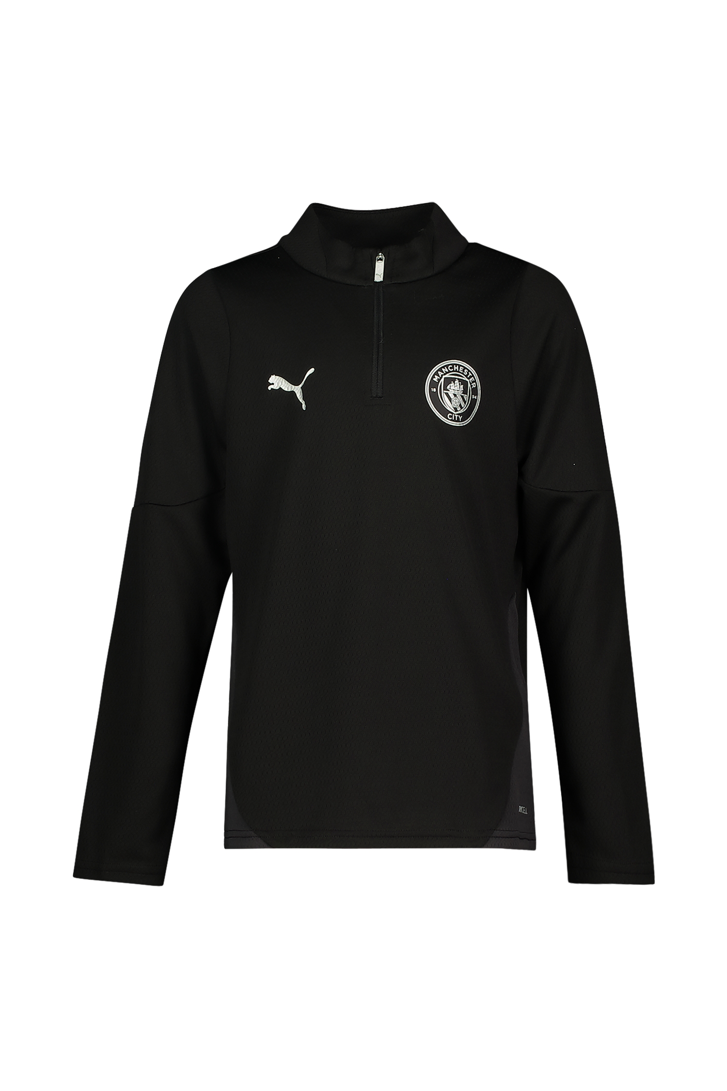 Image of PUMA Manchester City Training Kinder Longsleeve 25/26 Schwarz, , Größe: 128