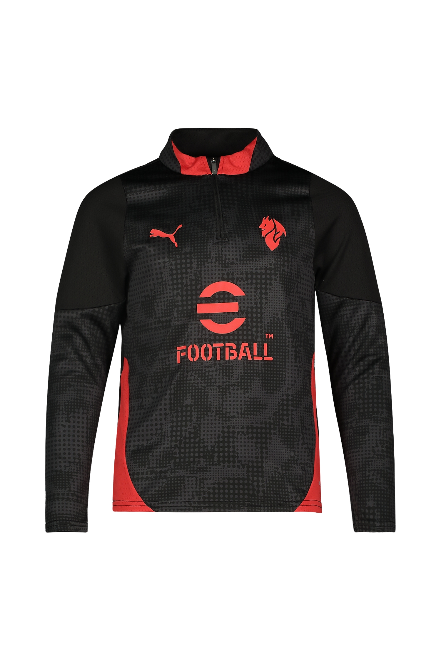 Image of PUMA AC Milan Training Kinder Longsleeve Rot, , Größe: 128