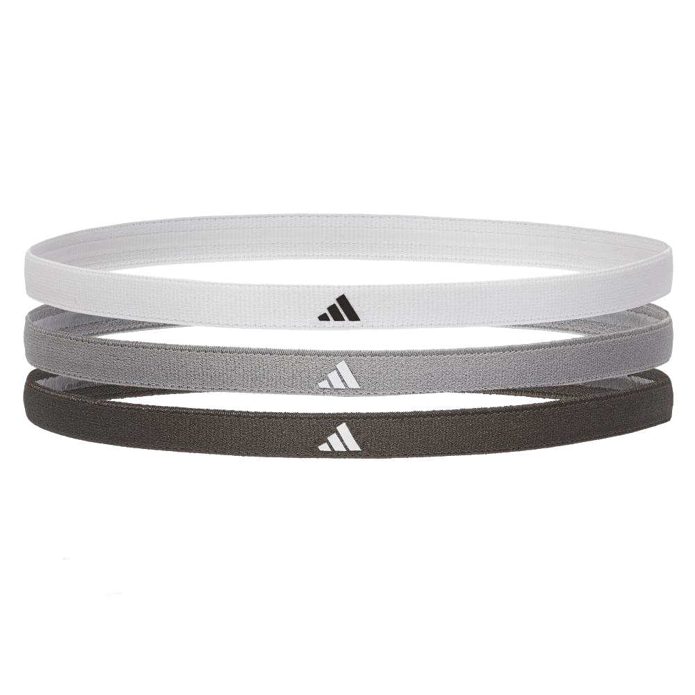 Image of adidas 3-Pack Haarband Schwarz, Herren, Größe: 0