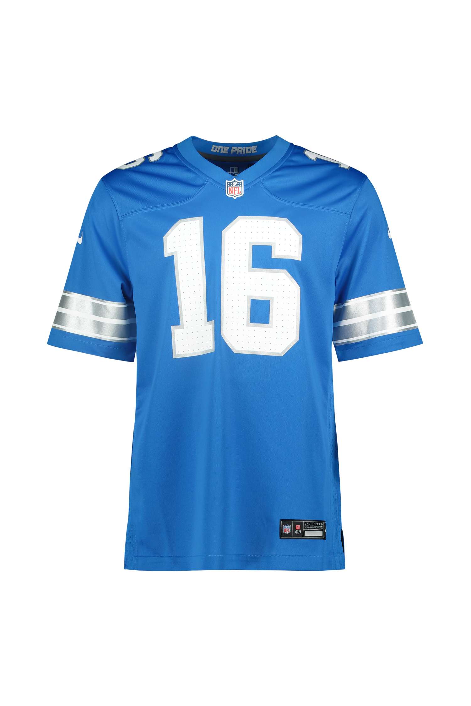 Image of Nike Detroit Lions Jared Goff Home Herren American Football Trikot 24/25 Blau, Herren, Größe: S
