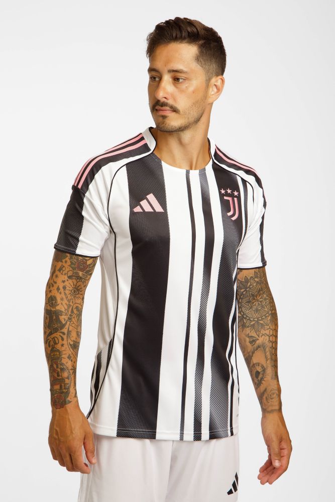 Image of adidas Juventus Turin Home Replica Herren Fussballtrikot 25/26 Schwarz, Herren, Größe: XL