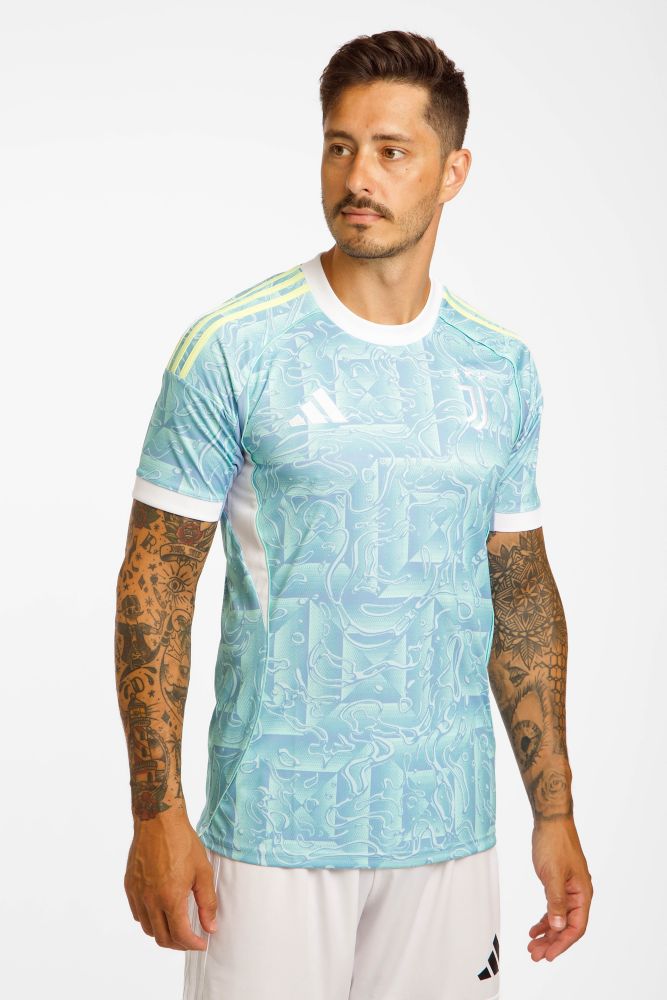 Image of adidas Juventus Turin Away Replica Herren Fussballtrikot 25/26 Blau, Herren, Größe: L