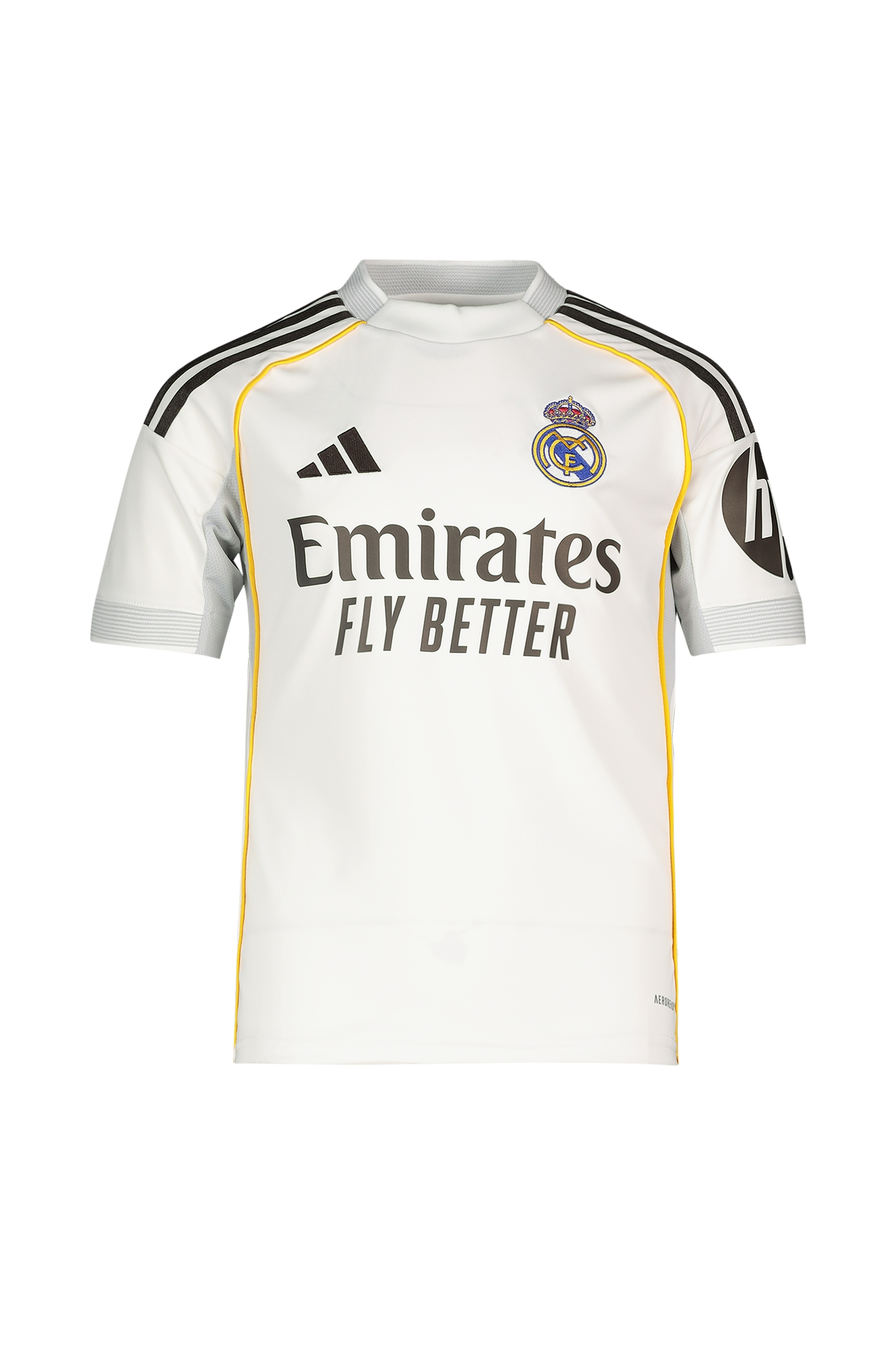 Image of adidas Real Madrid Home Replica Kinder Fussballtrikot 25/26 Weiss, , Größe: 128