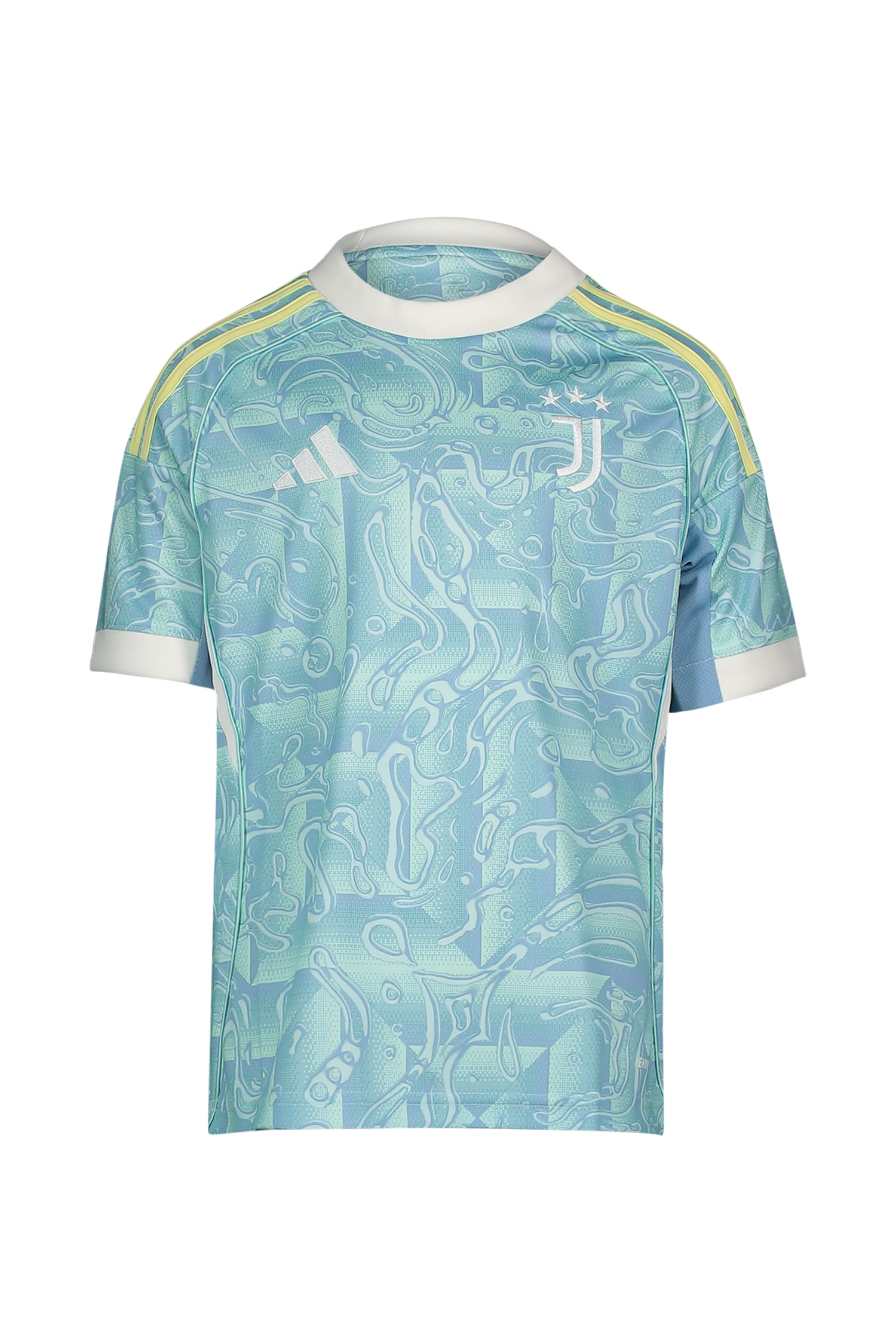 Image of adidas Juventus Turin Away Replica Kinder Fussballtrikot 25/26 Blau, , Größe: 128
