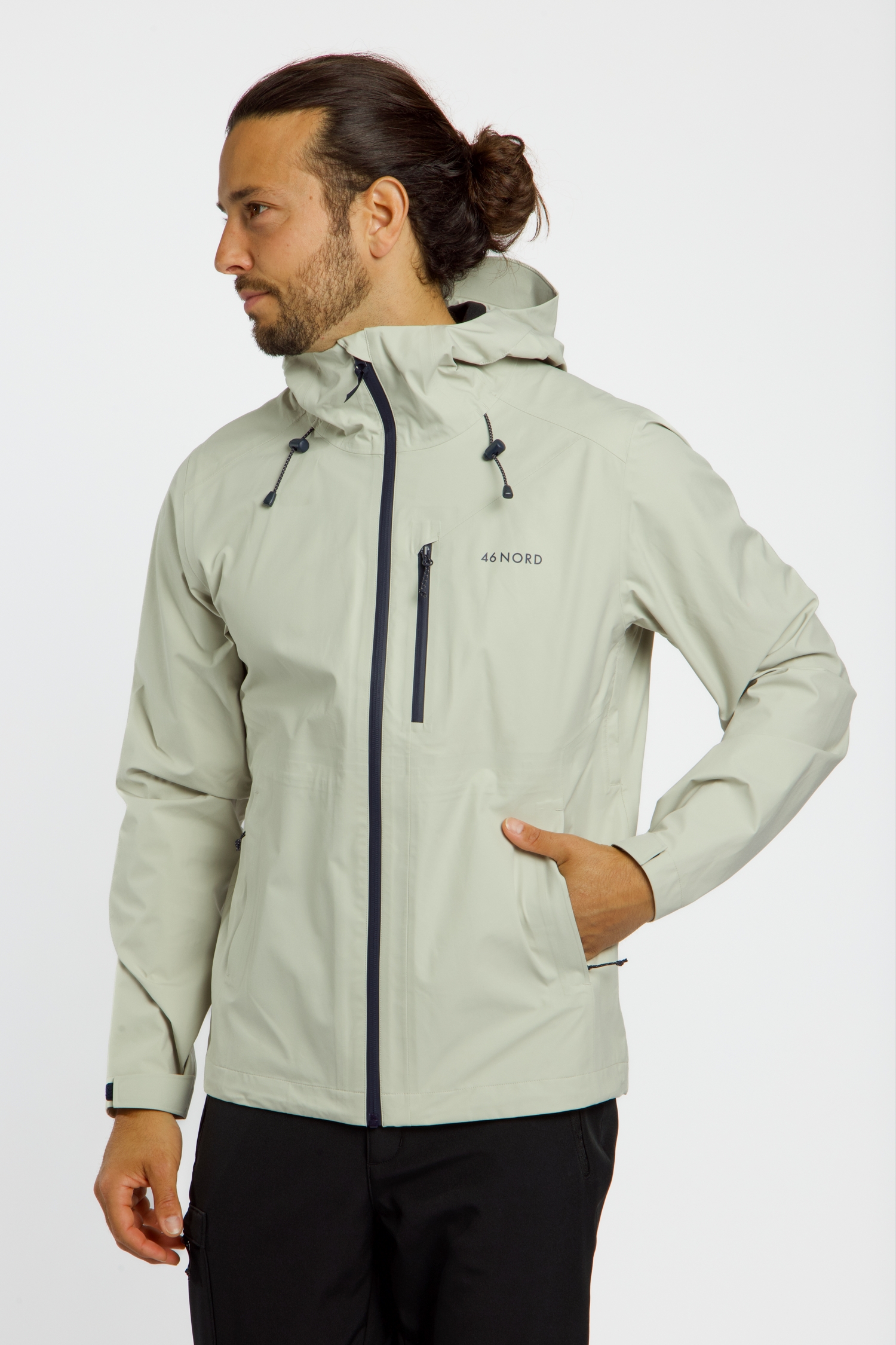 Image of 46 NORD 3L Herren Outdoorjacke Grau, Herren, Größe: M