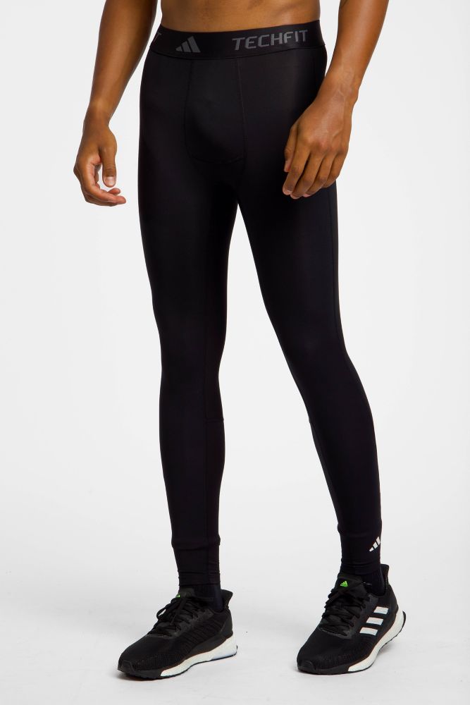 adidas TECHFIT Compression Training Herren Tight Schwarz, Herren, Größe: M